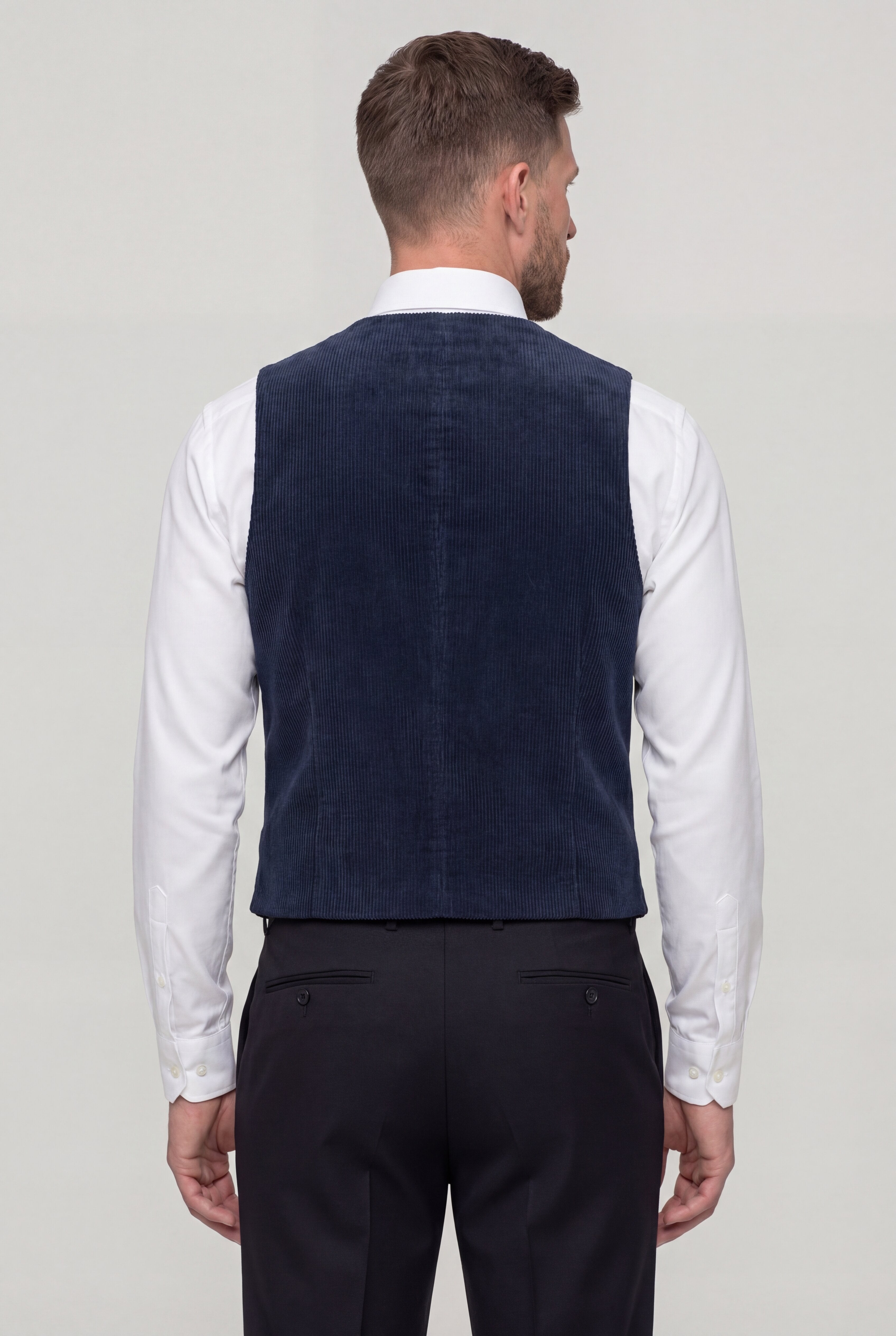 ZENTHRO CASUAL VEST - BLUE