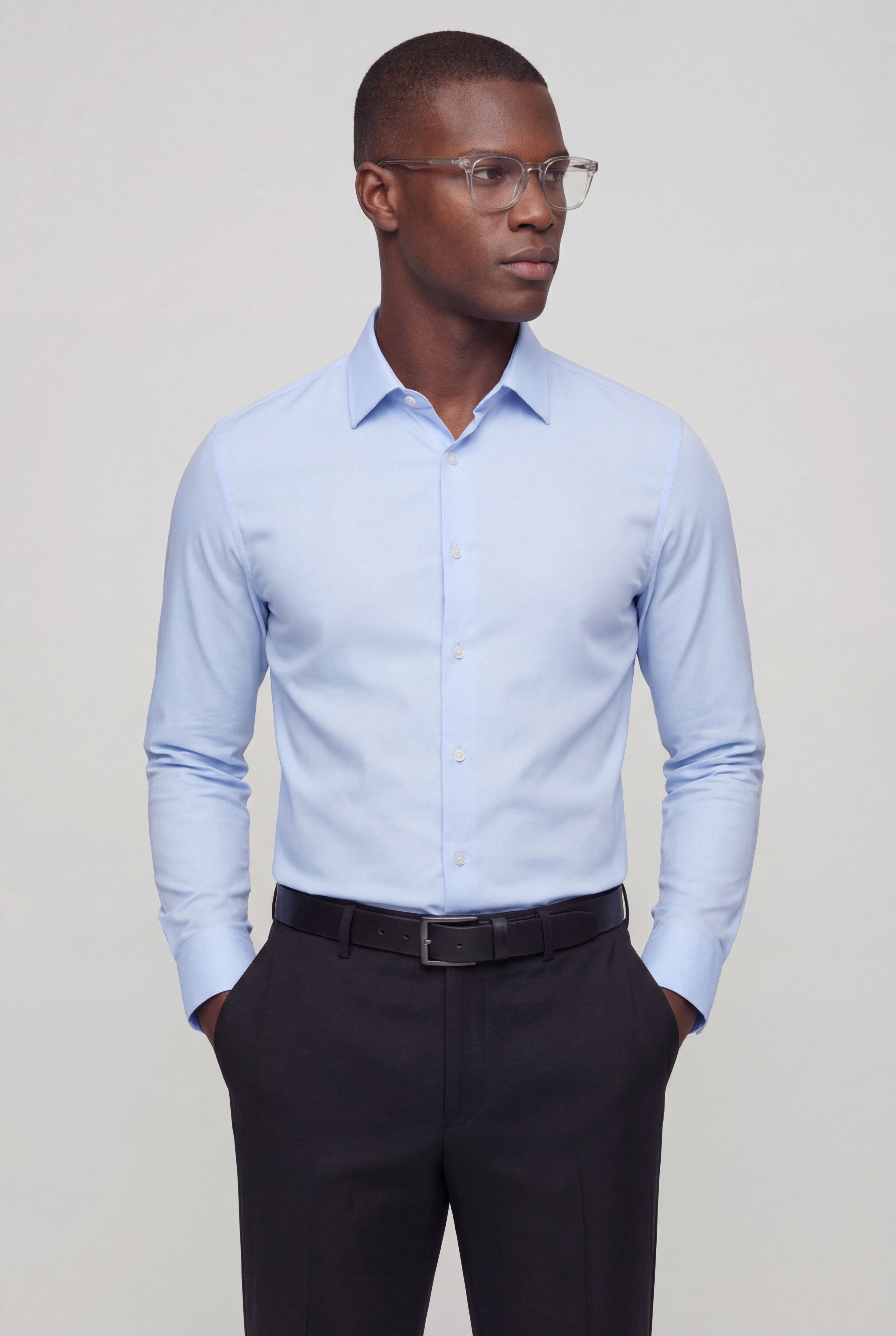 ZORVN DRESS SHIRT – BLUE
