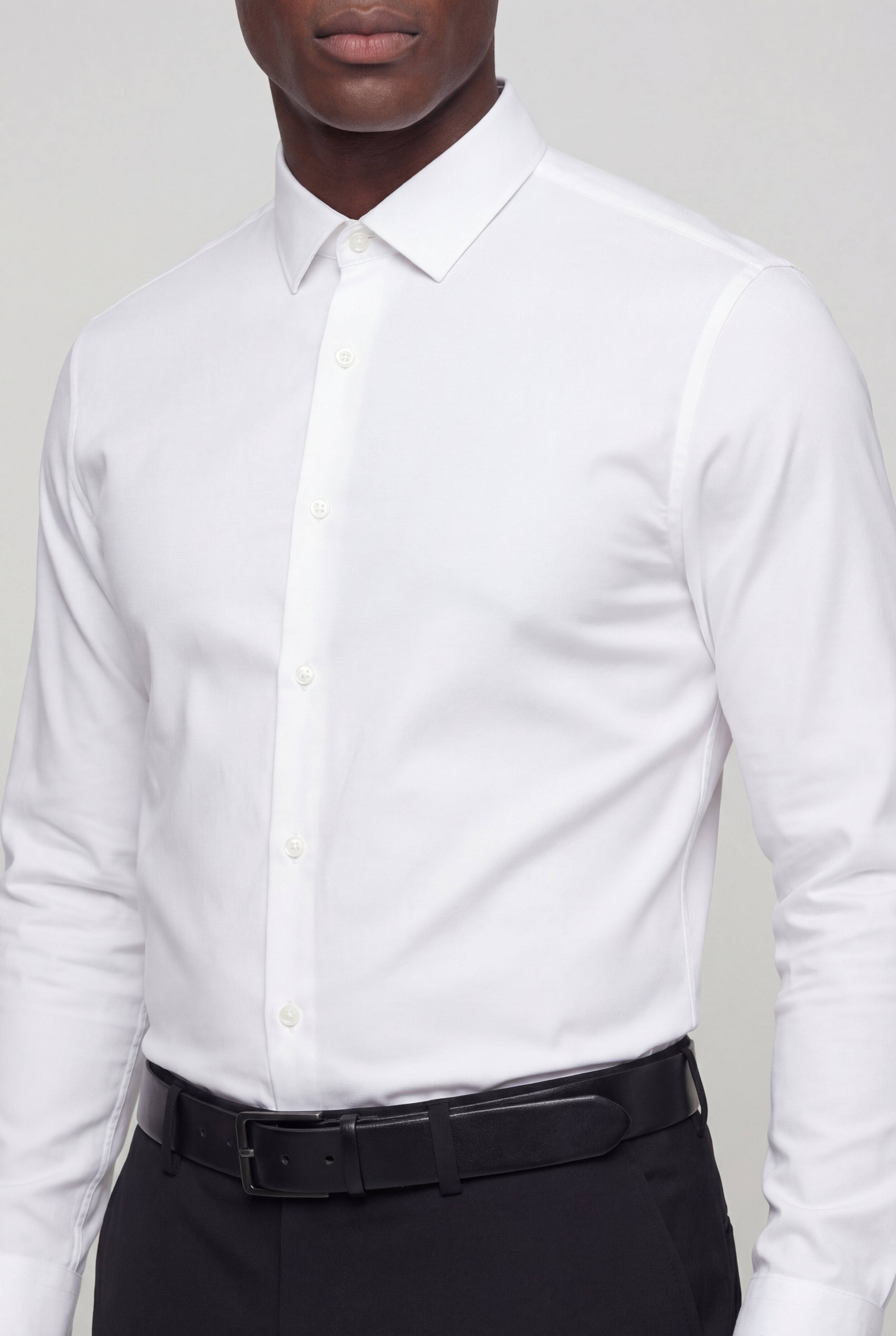 ZORVN DRESS SHIRT – WHITE