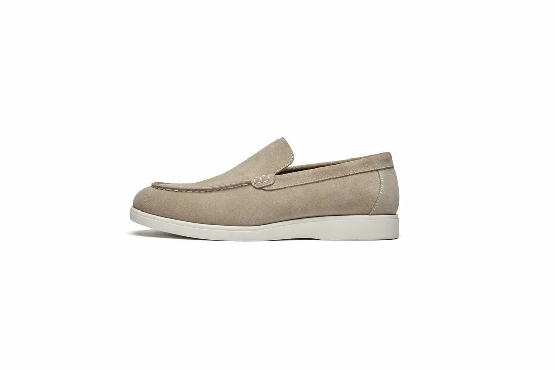 BRAVENTO SUEDE LOAFERS – BEIGE