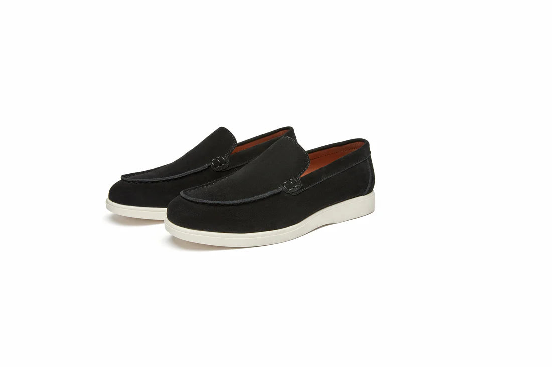 BRAVENTO SUEDE LOAFERS – BLACK