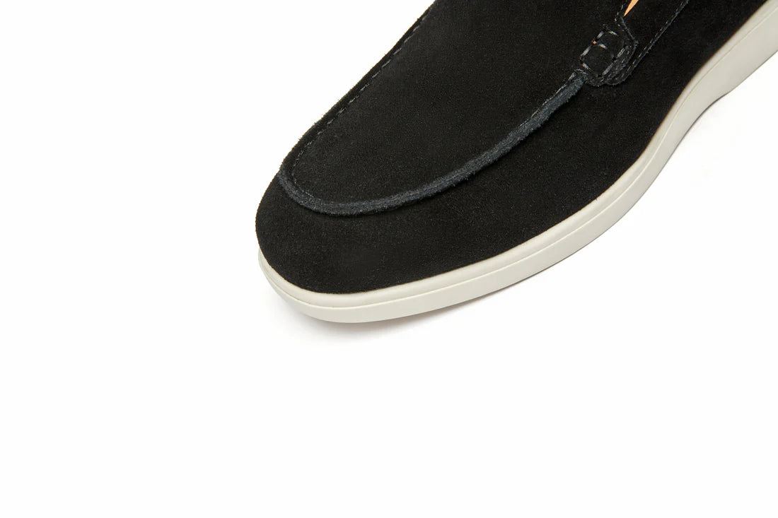 BRAVENTO SUEDE LOAFERS – BLACK