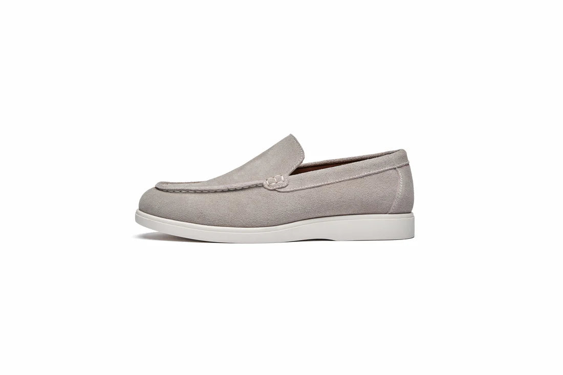 BRAVENTO SUEDE LOAFERS – GRAY