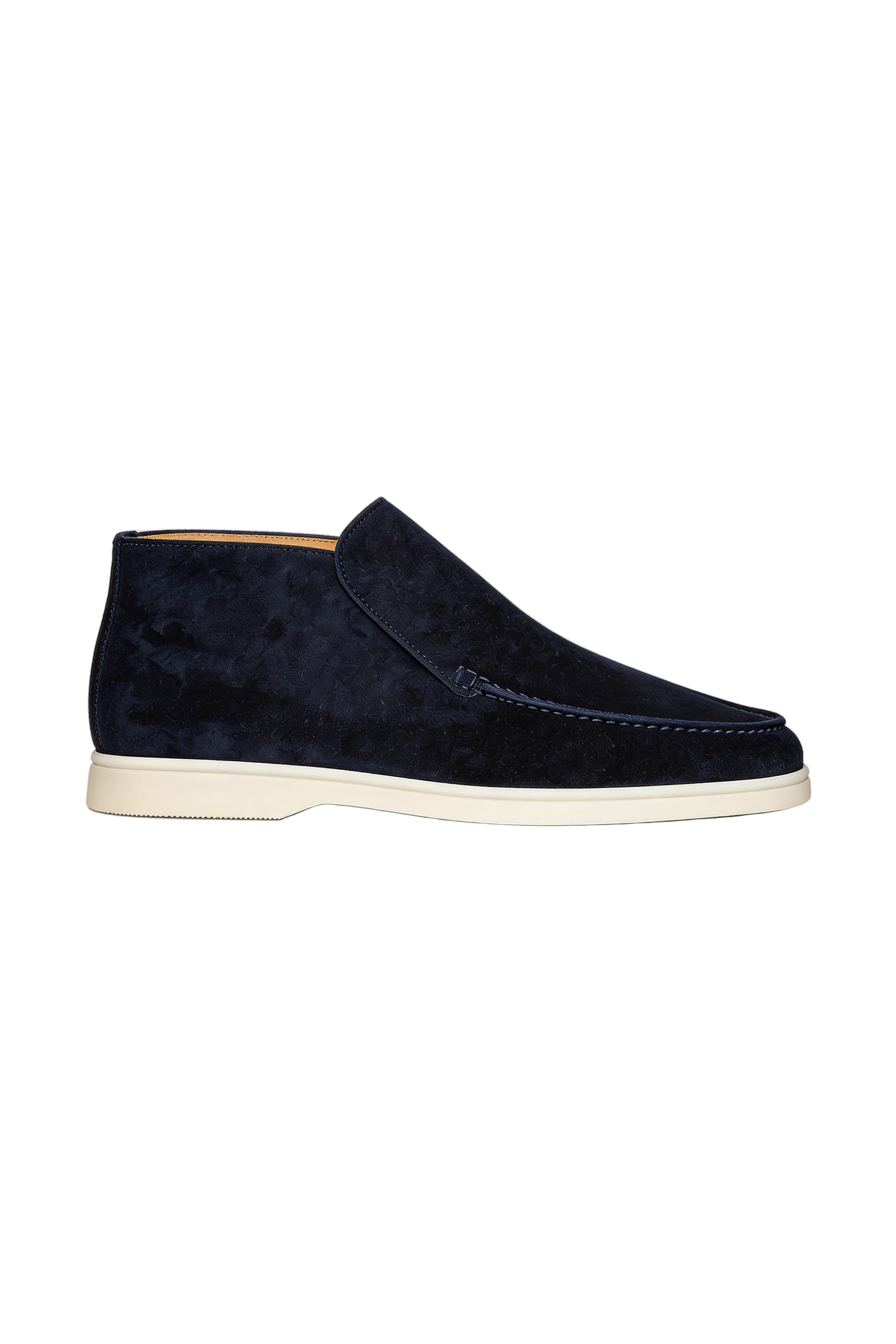 VALCENO HIGH SUEDE LOAFERS – NAVY