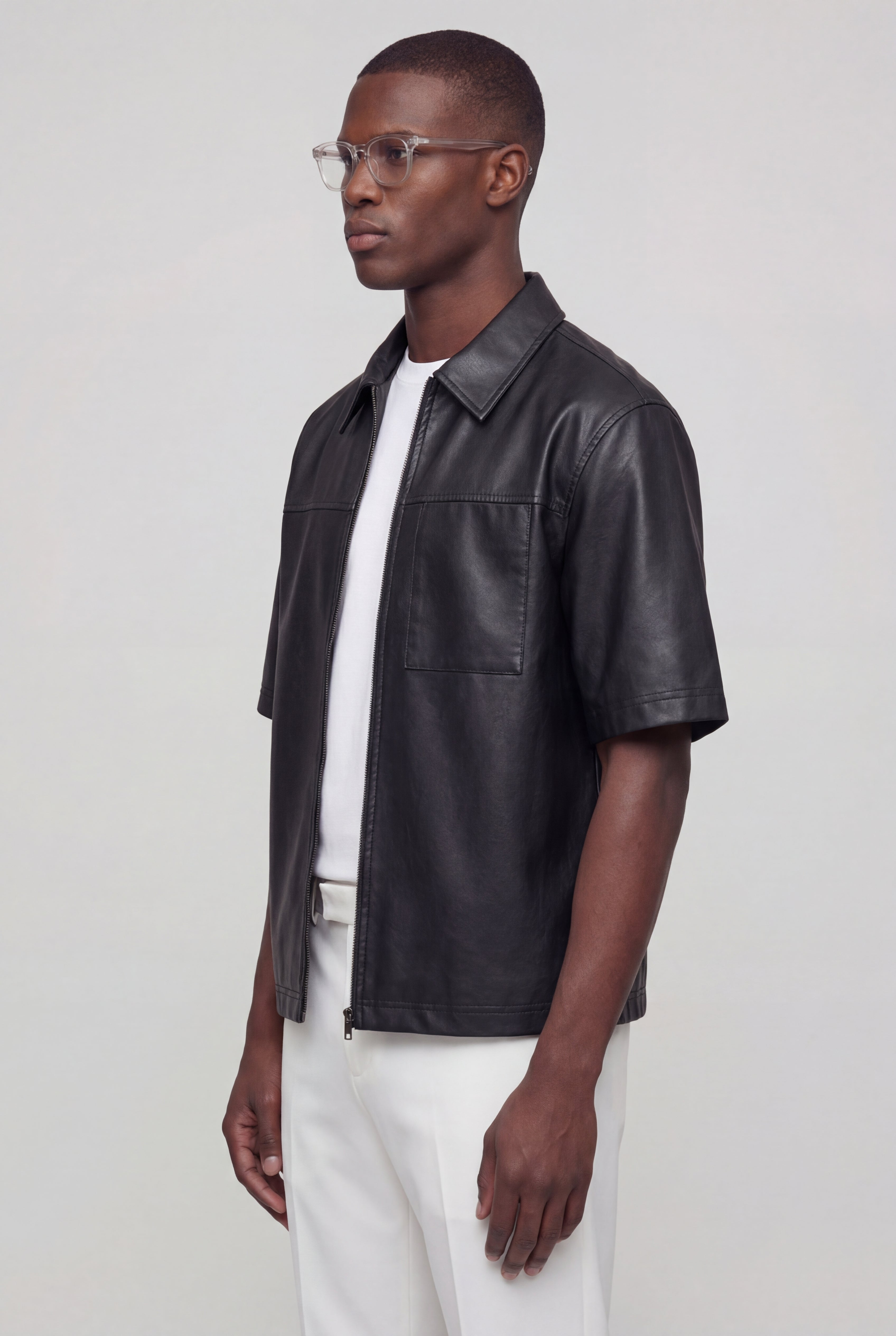VELMORIN LEATHER JACKET – BLACK