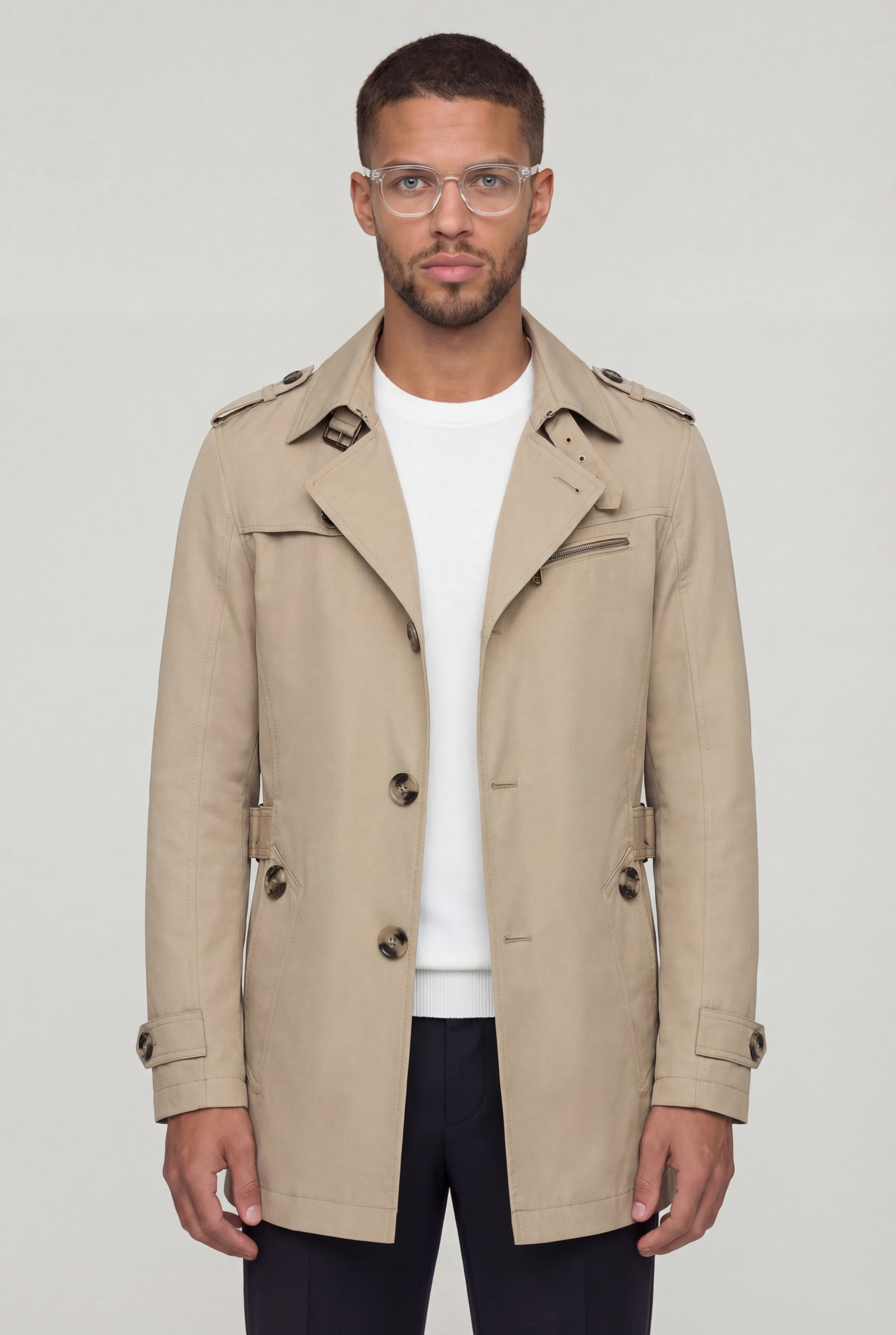 BELMONT TRENCH COAT – BEIGE