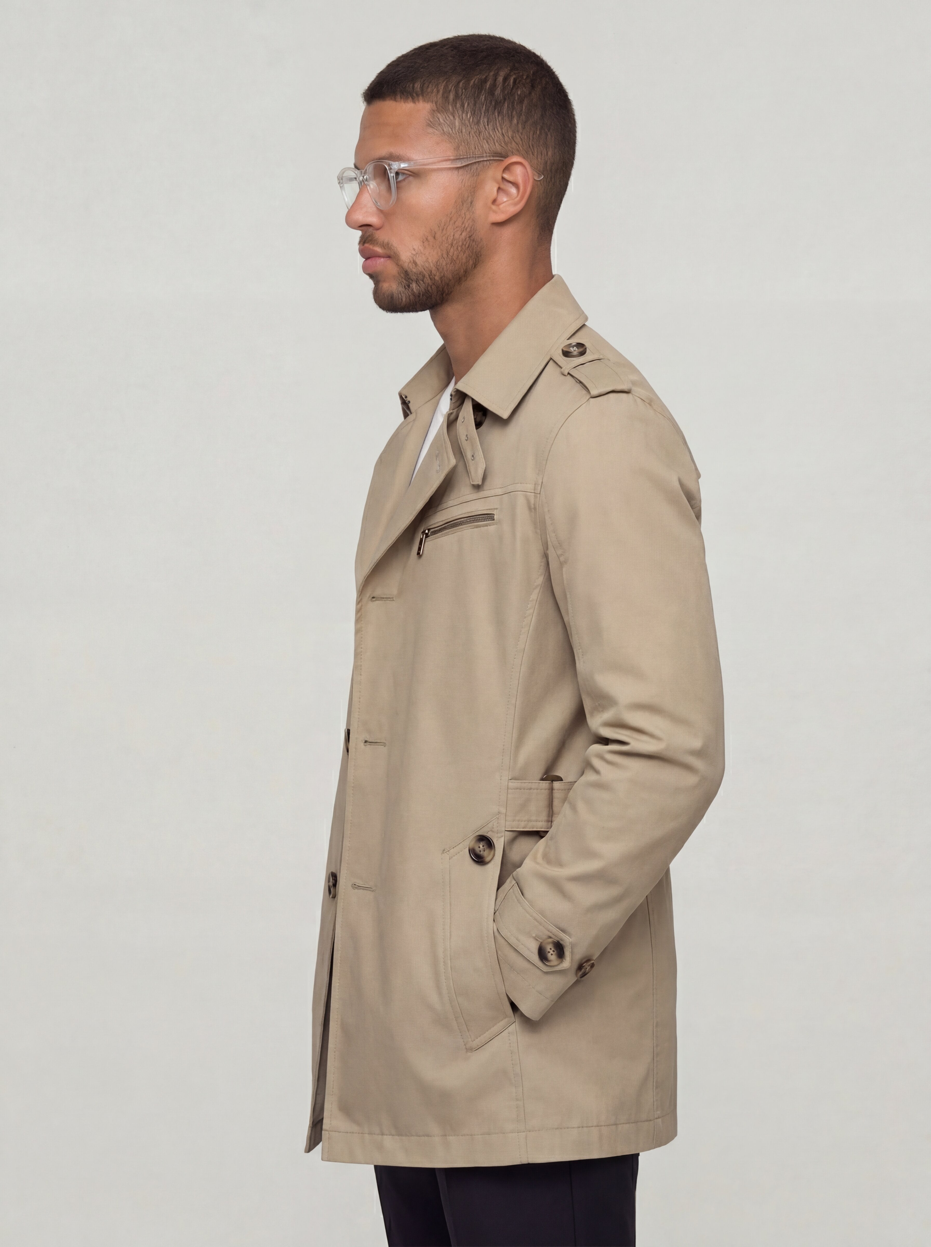BELMONT TRENCH COAT – BEIGE