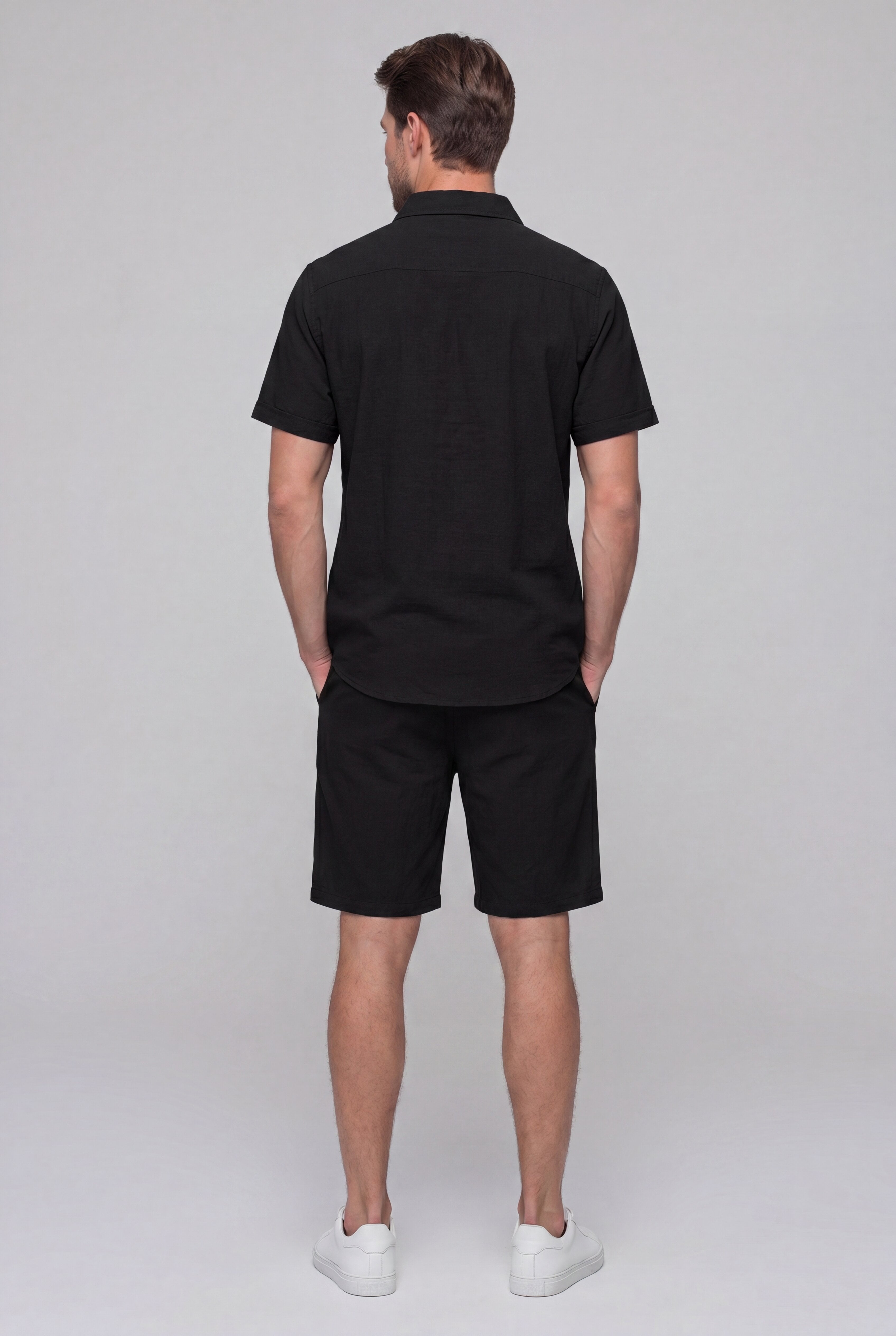 BRAVELLO LINEN SET – BLACK
