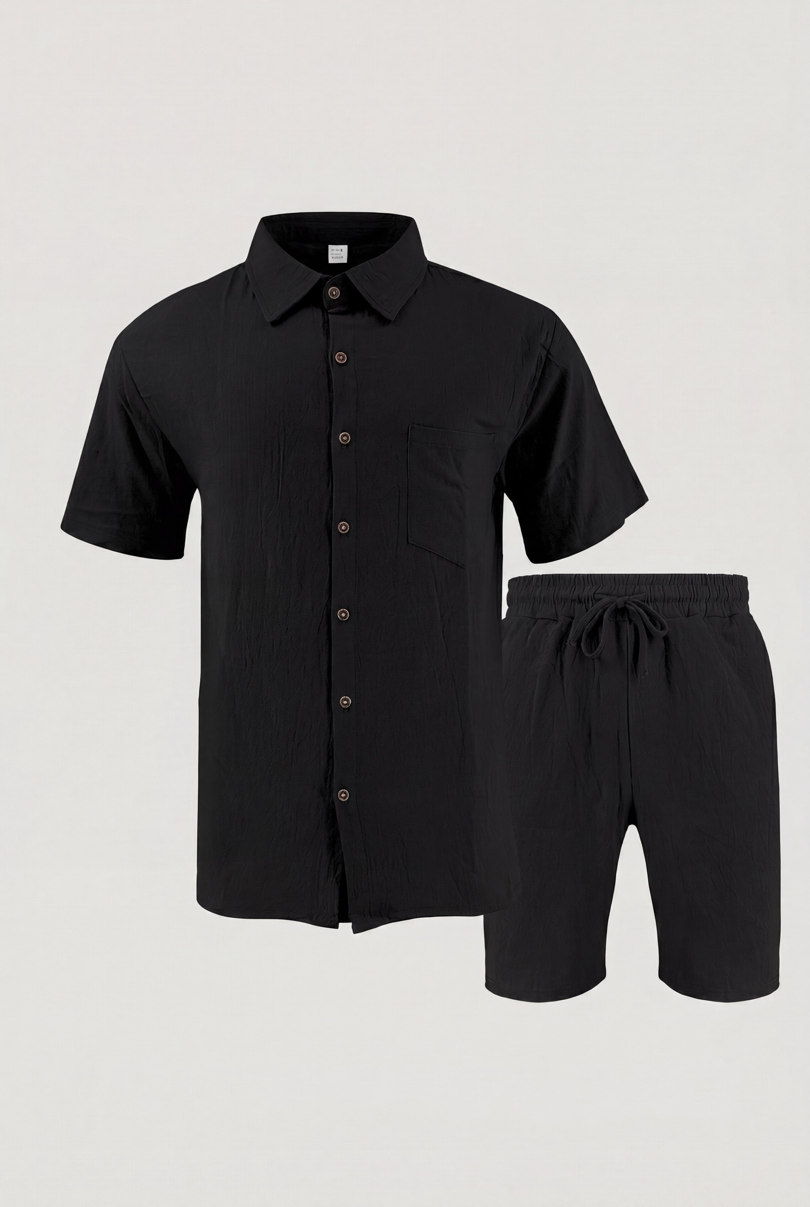 BRAVELLO LINEN SET – BLACK