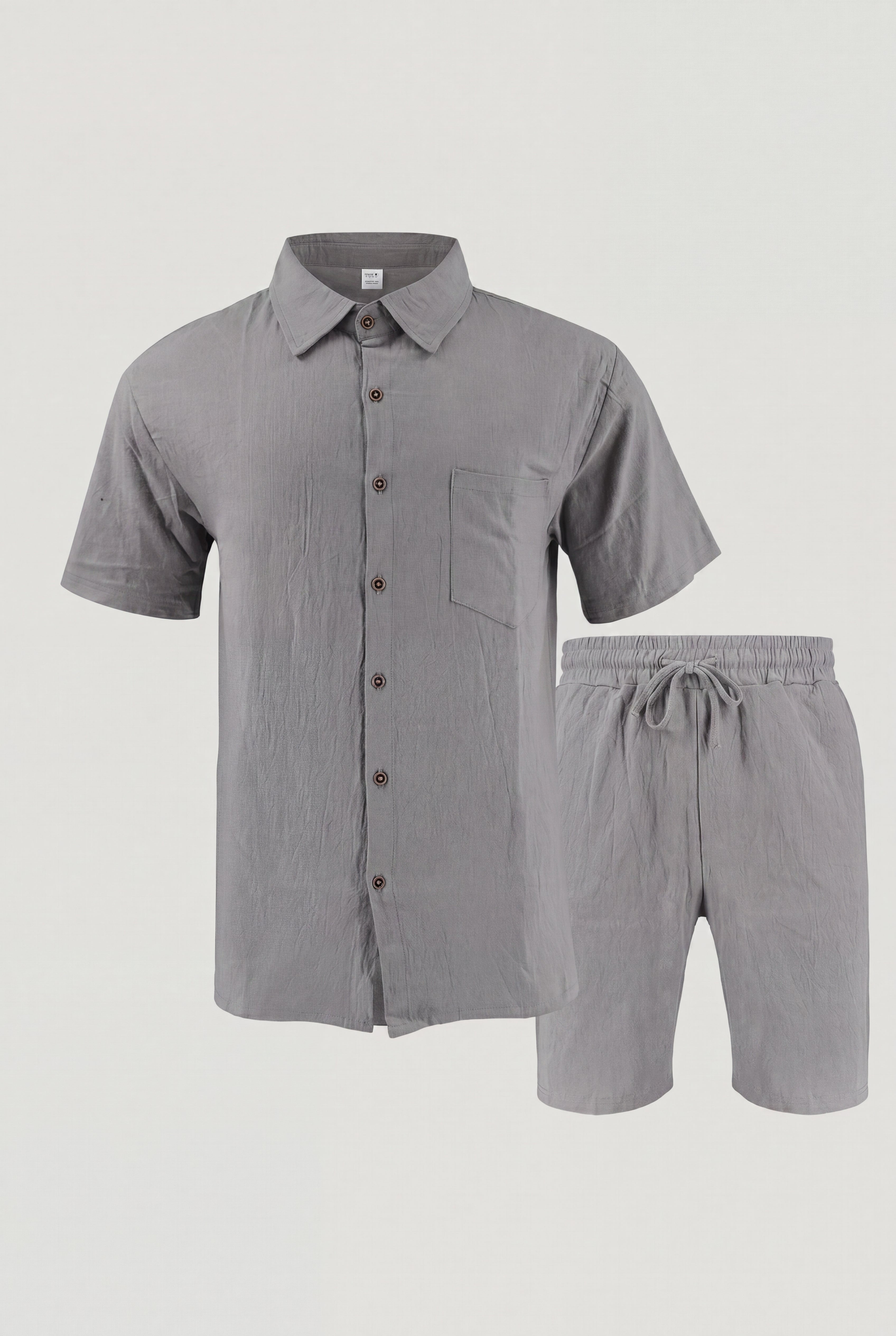 BRAVELLO LINEN SET – GRAY