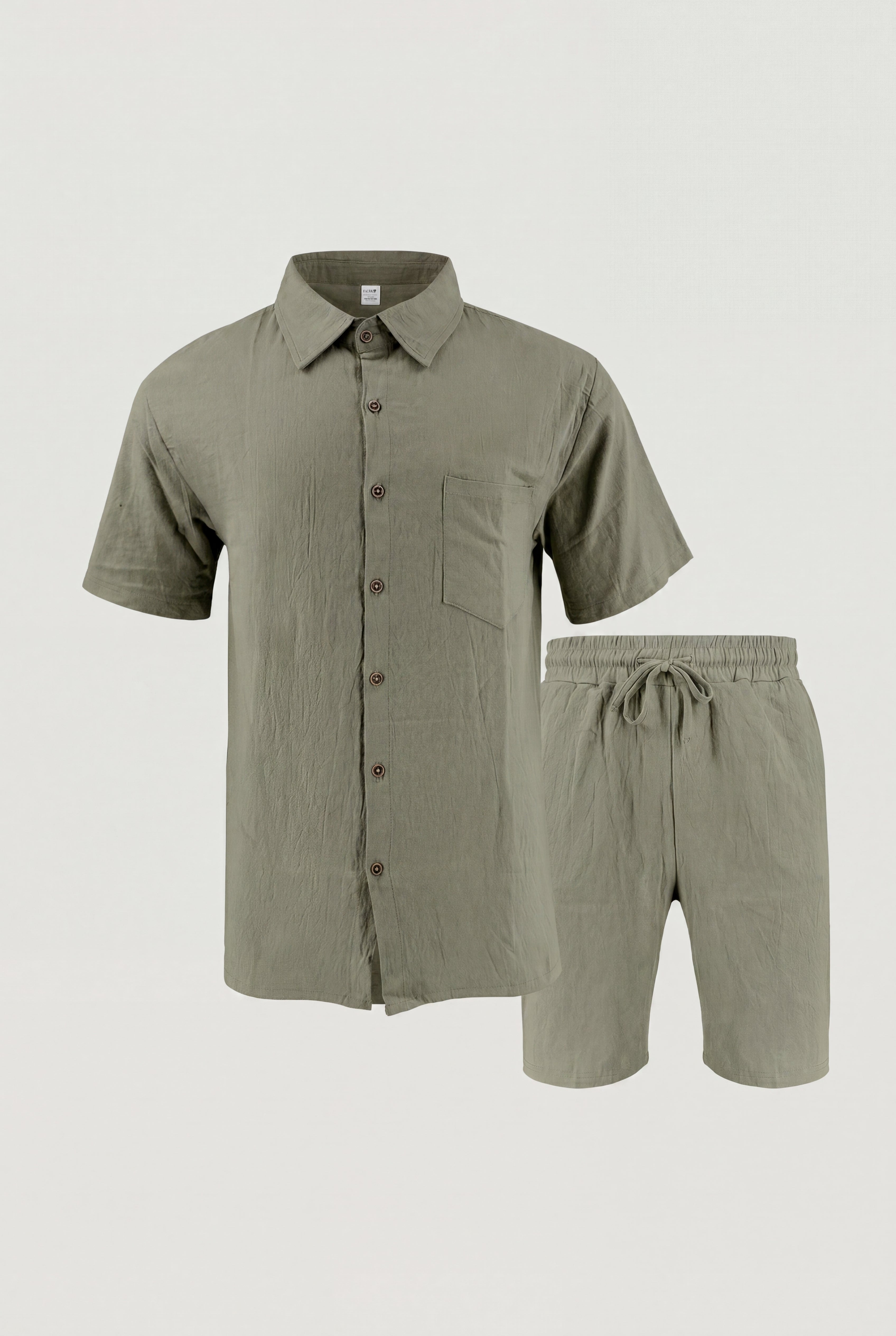 BRAVELLO LINEN SET – GREEN