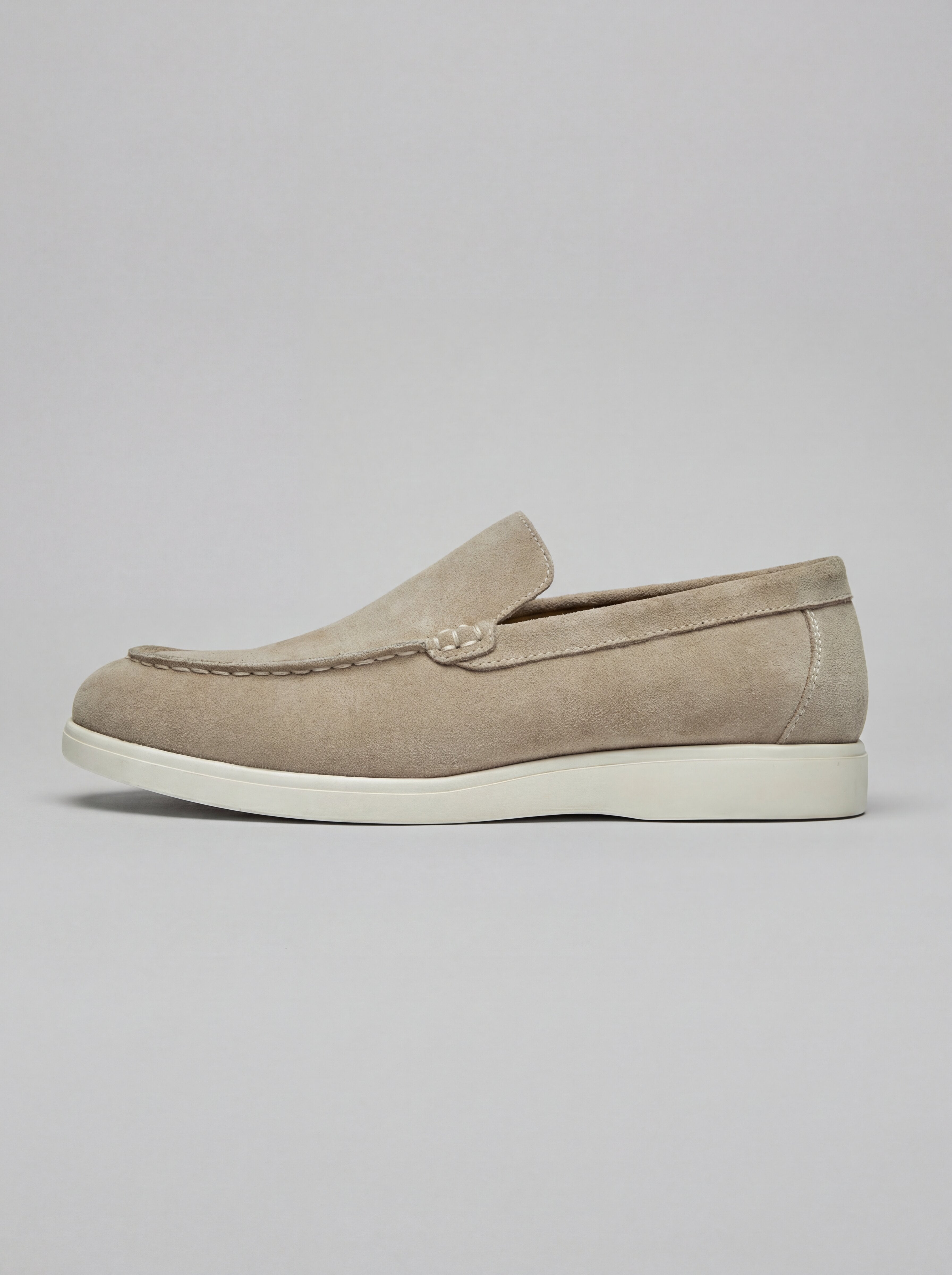 BRAVENTO SUEDE LOAFERS – BEIGE