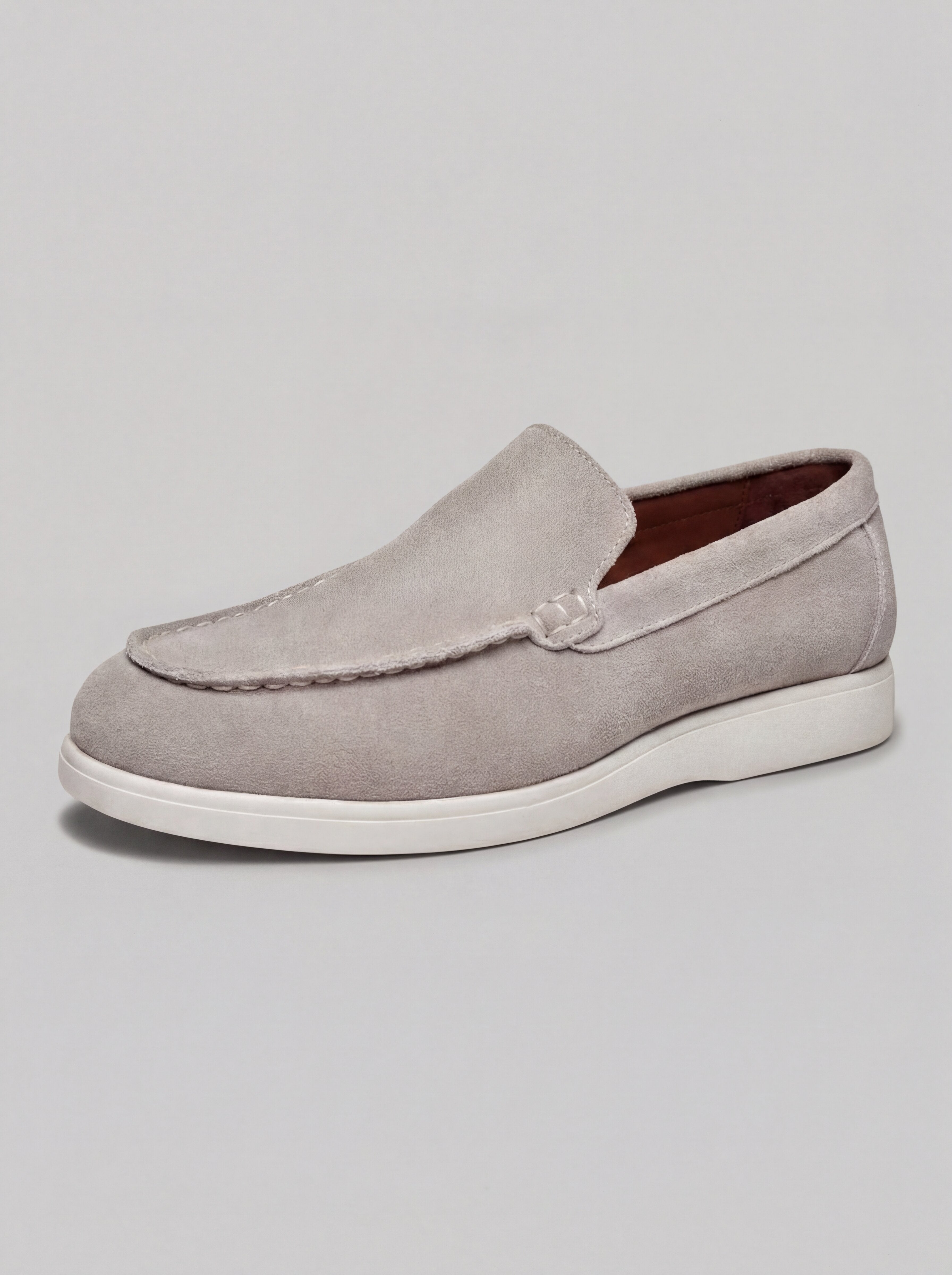 BRAVENTO SUEDE LOAFERS – GRAY
