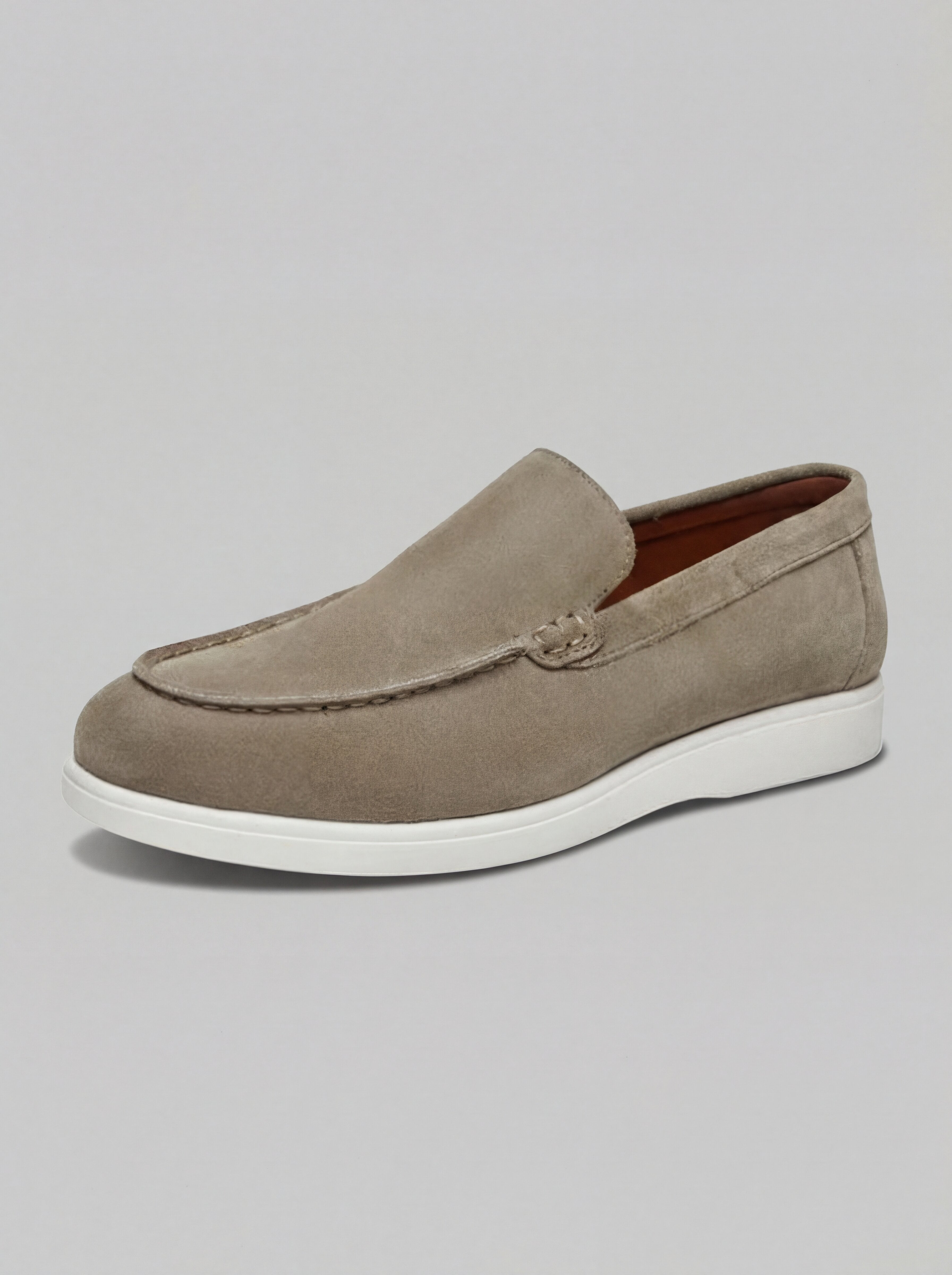 BRAVENTO SUEDE LOAFERS – KHAKI GREEN
