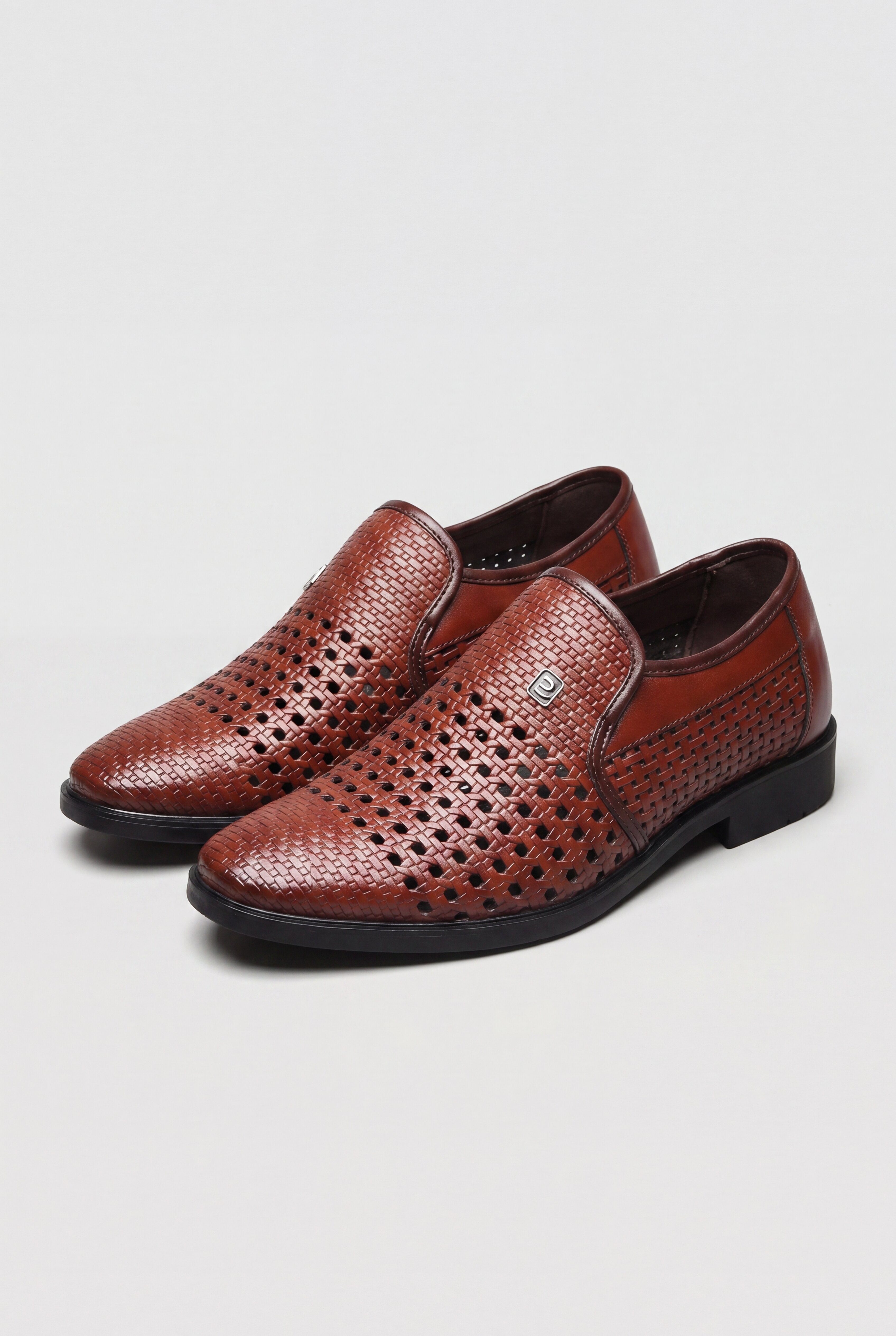 BREATHABLE CASUAL LOAFERS - BROWN