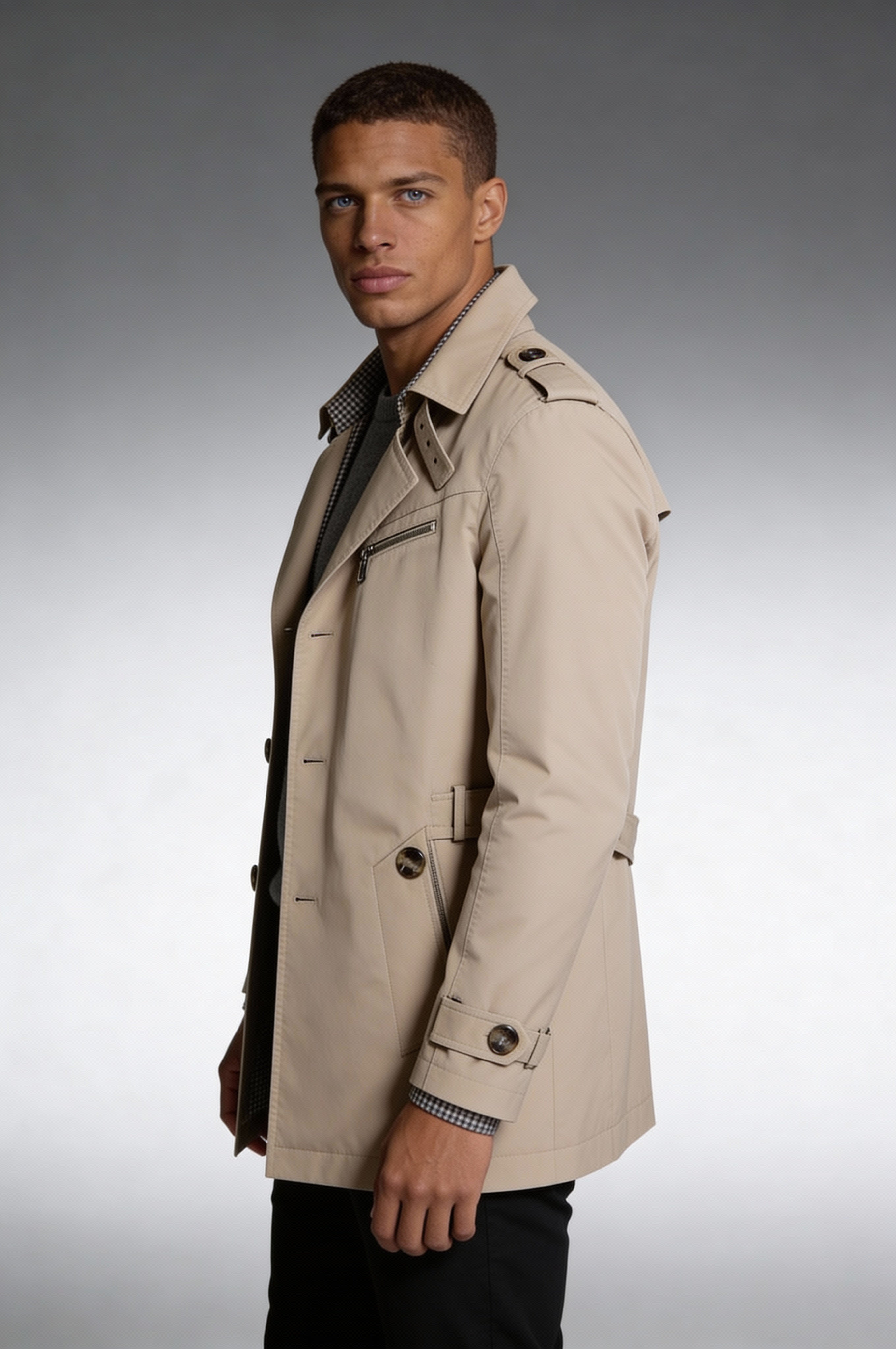 Belmont Trench Coat – Beige