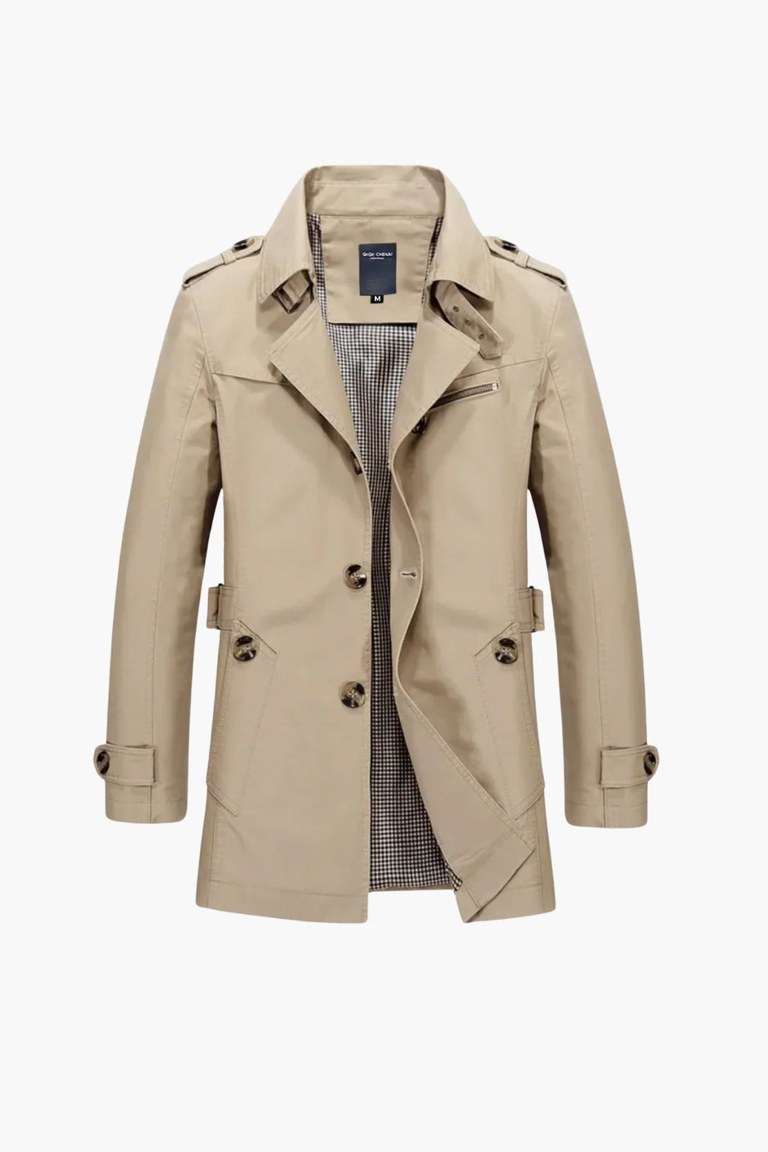 BELMONT TRENCH COAT – BEIGE