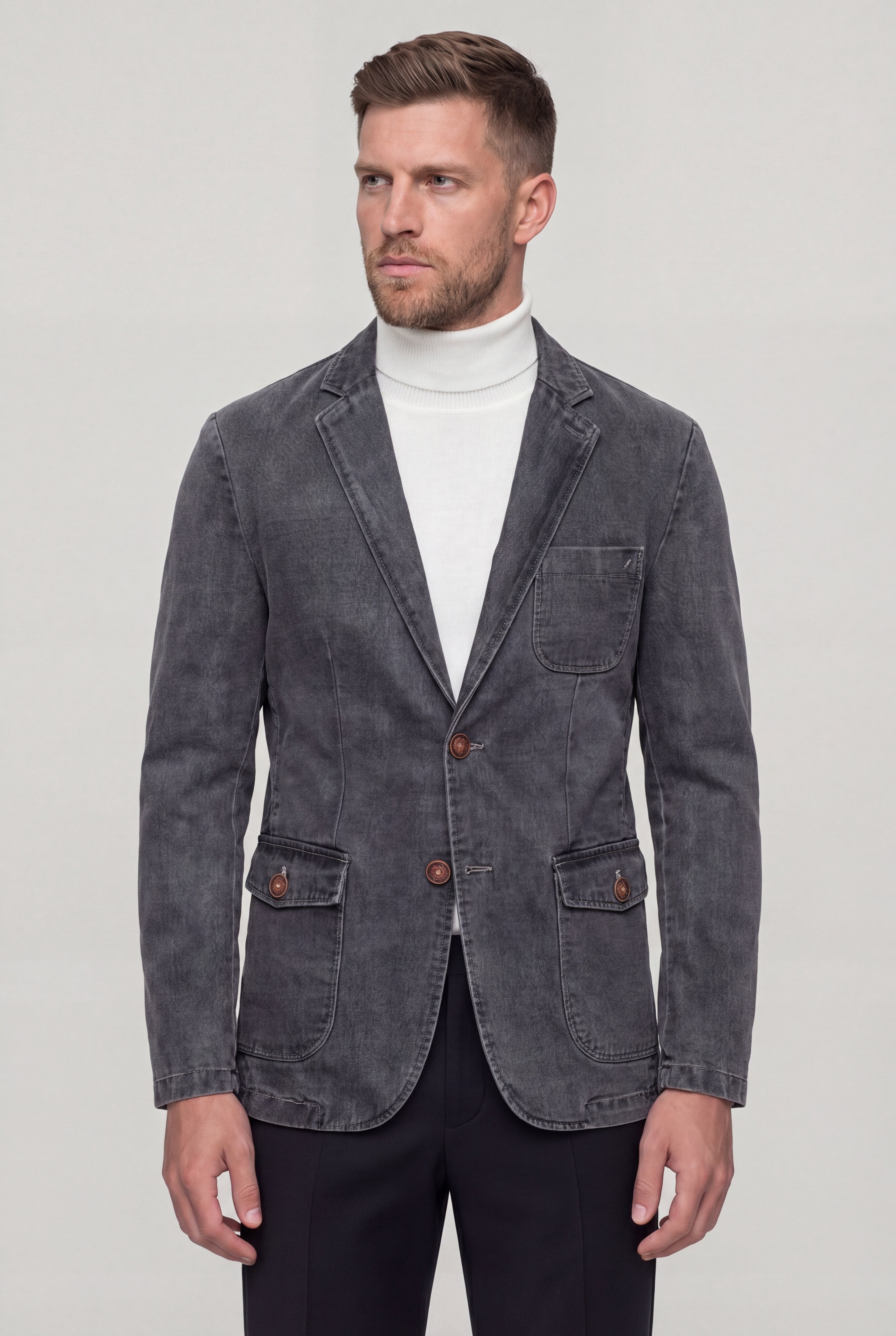 CAYNERO COAT - GRAY