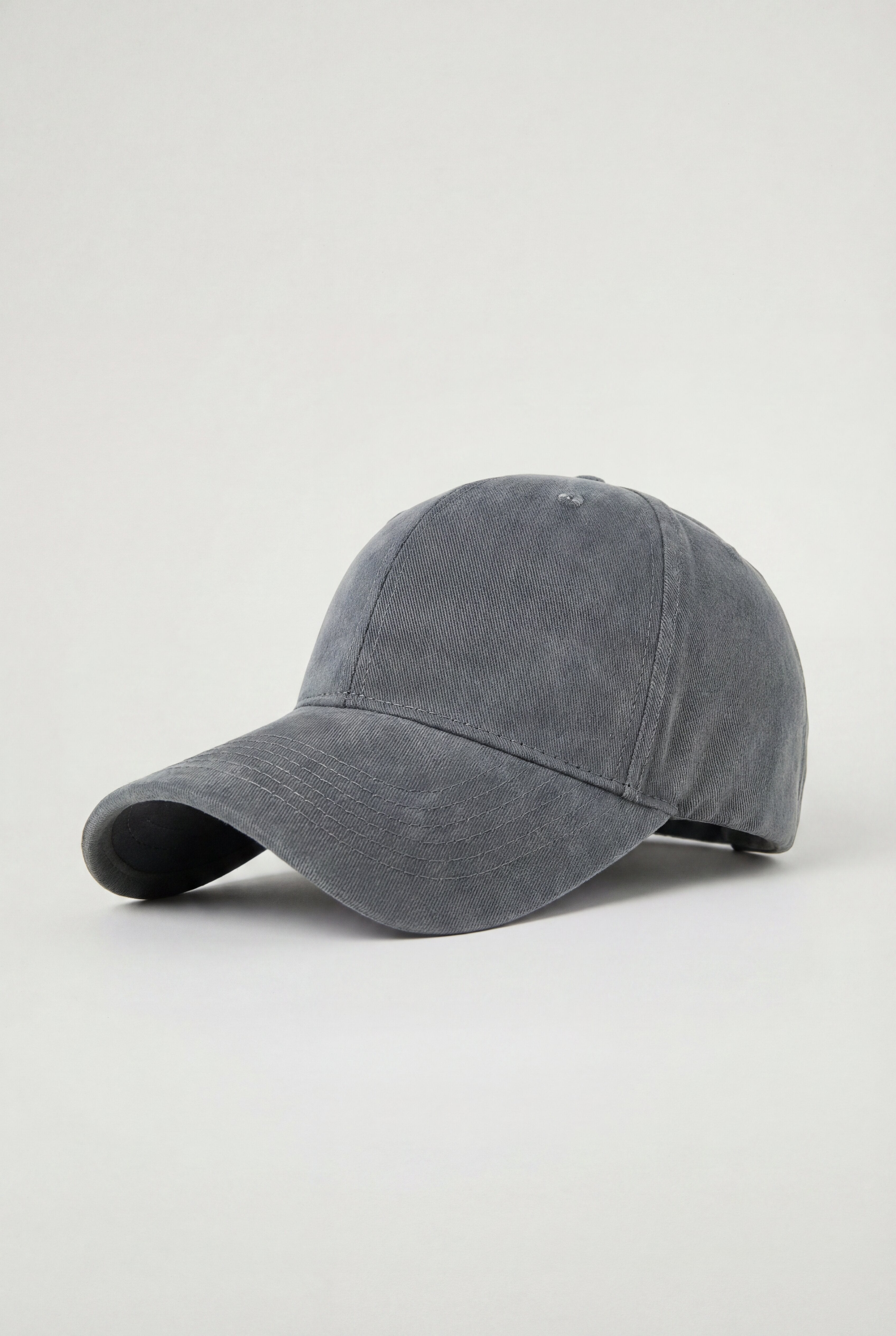 CLASSIC COTTON BASEBALL CAP - GRAY