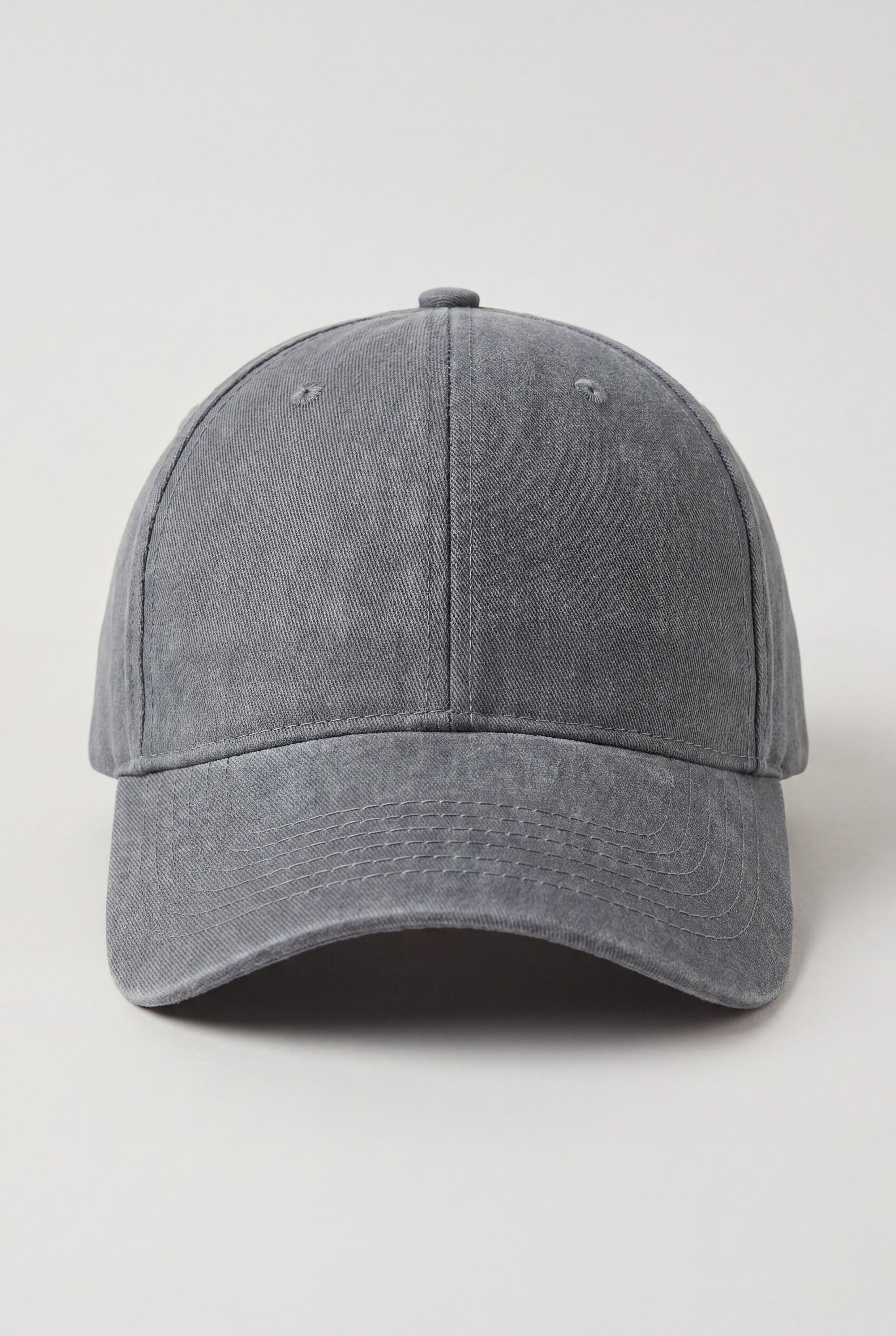 CLASSIC COTTON BASEBALL CAP - GRAY