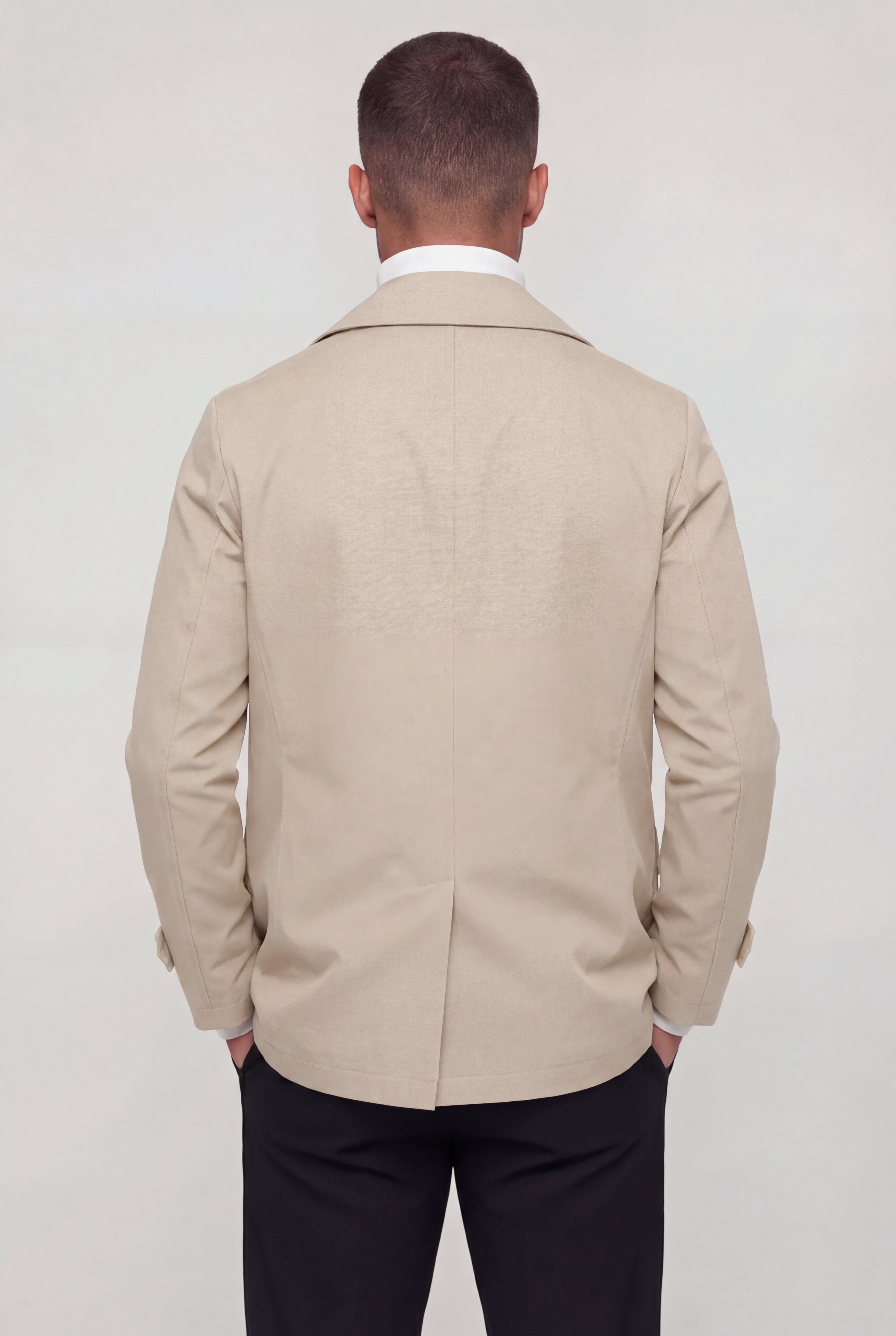 DRAEVON TAILORED COAT – BEIGE
