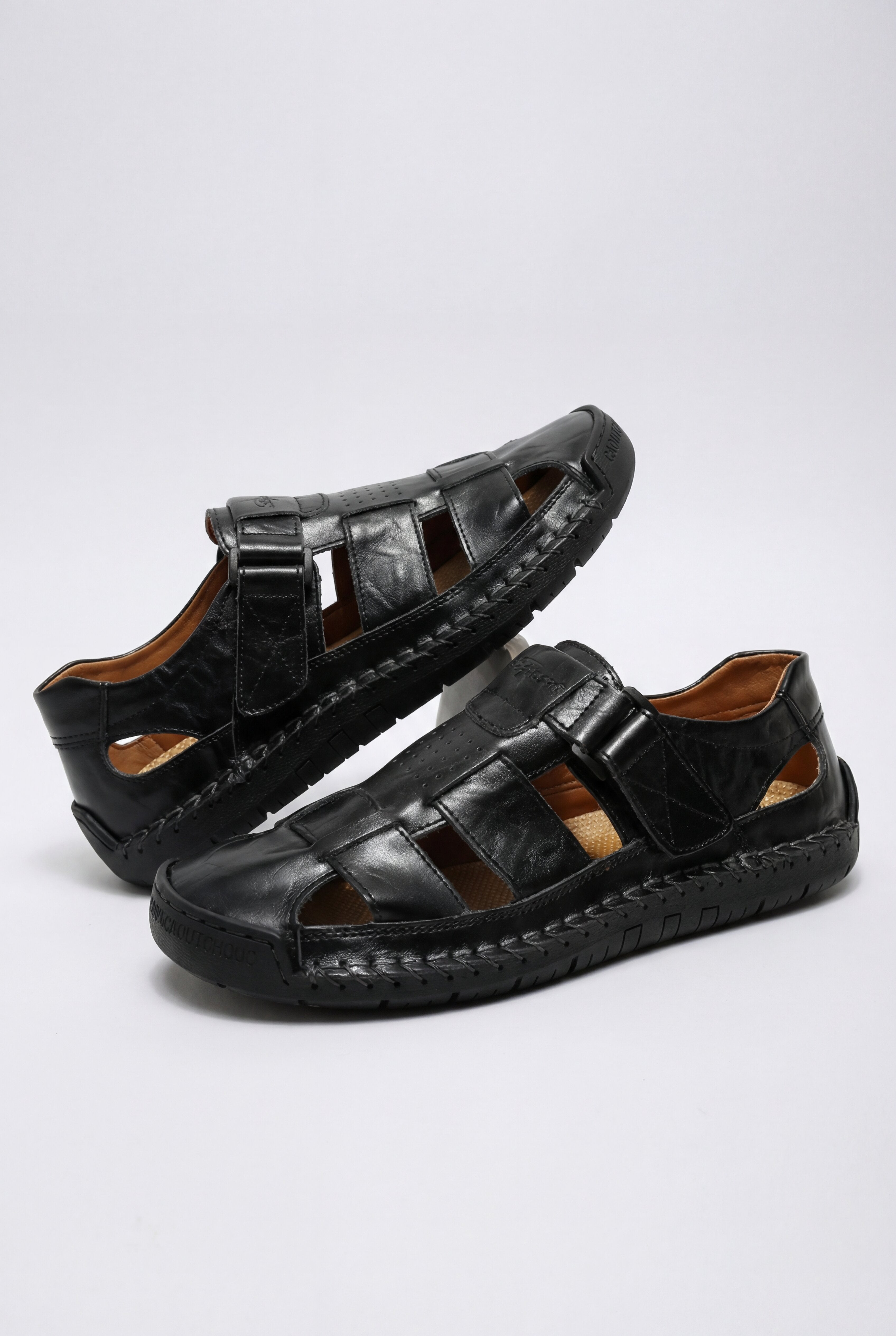 DRELVON CASUAL SANDALS – BLACK