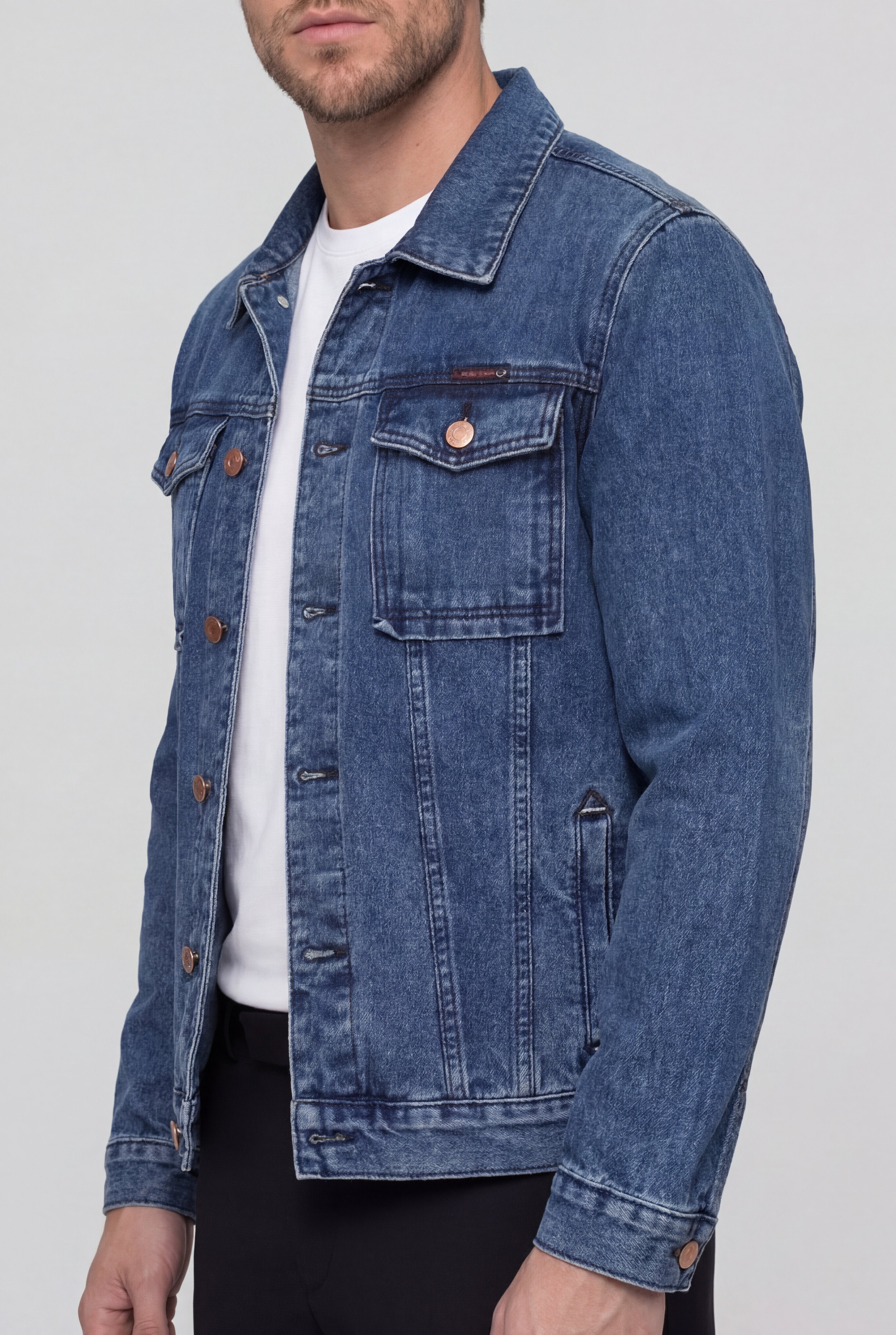DREXILOR DENIM JACKET - BLUE