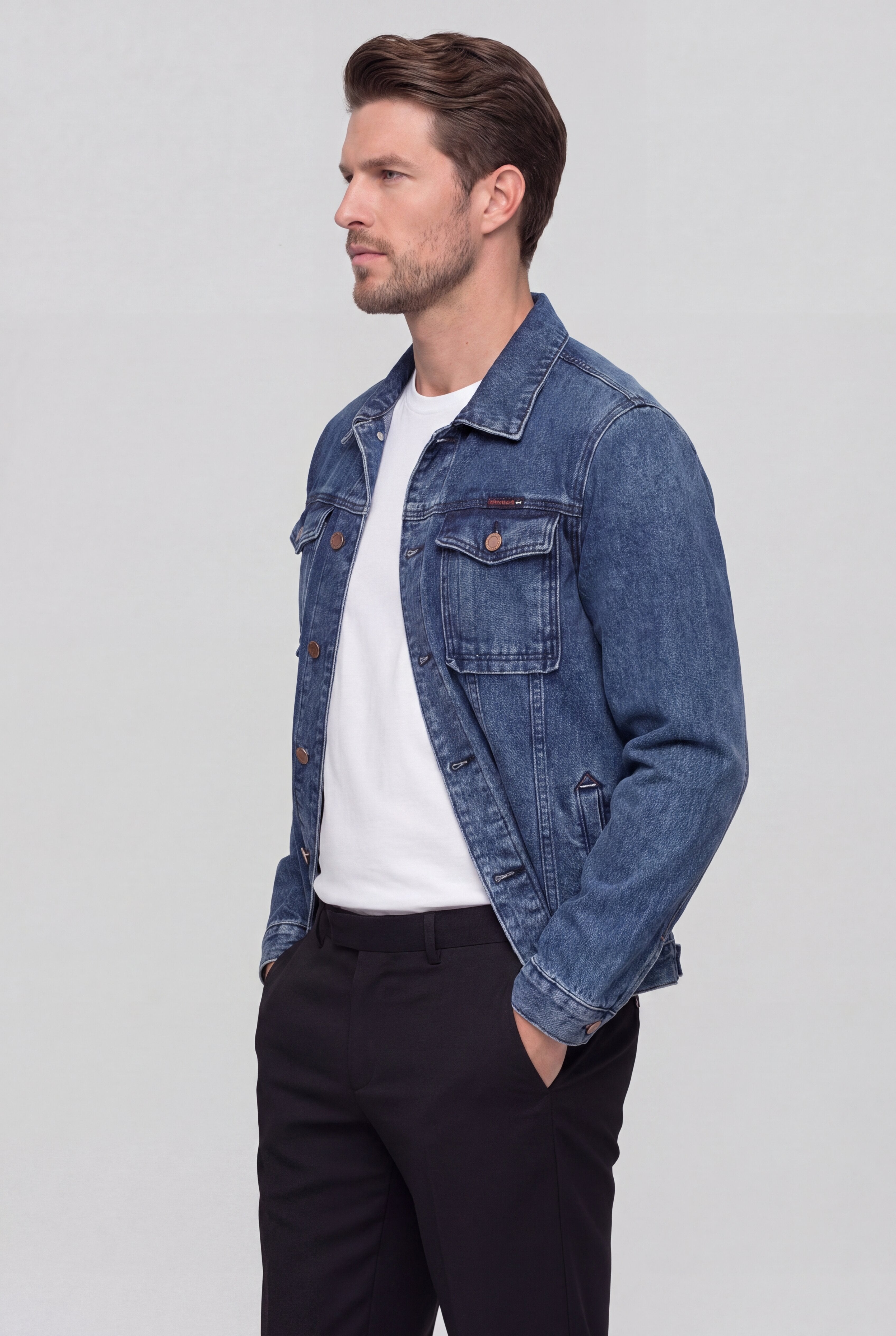 DREXILOR DENIM JACKET - BLUE