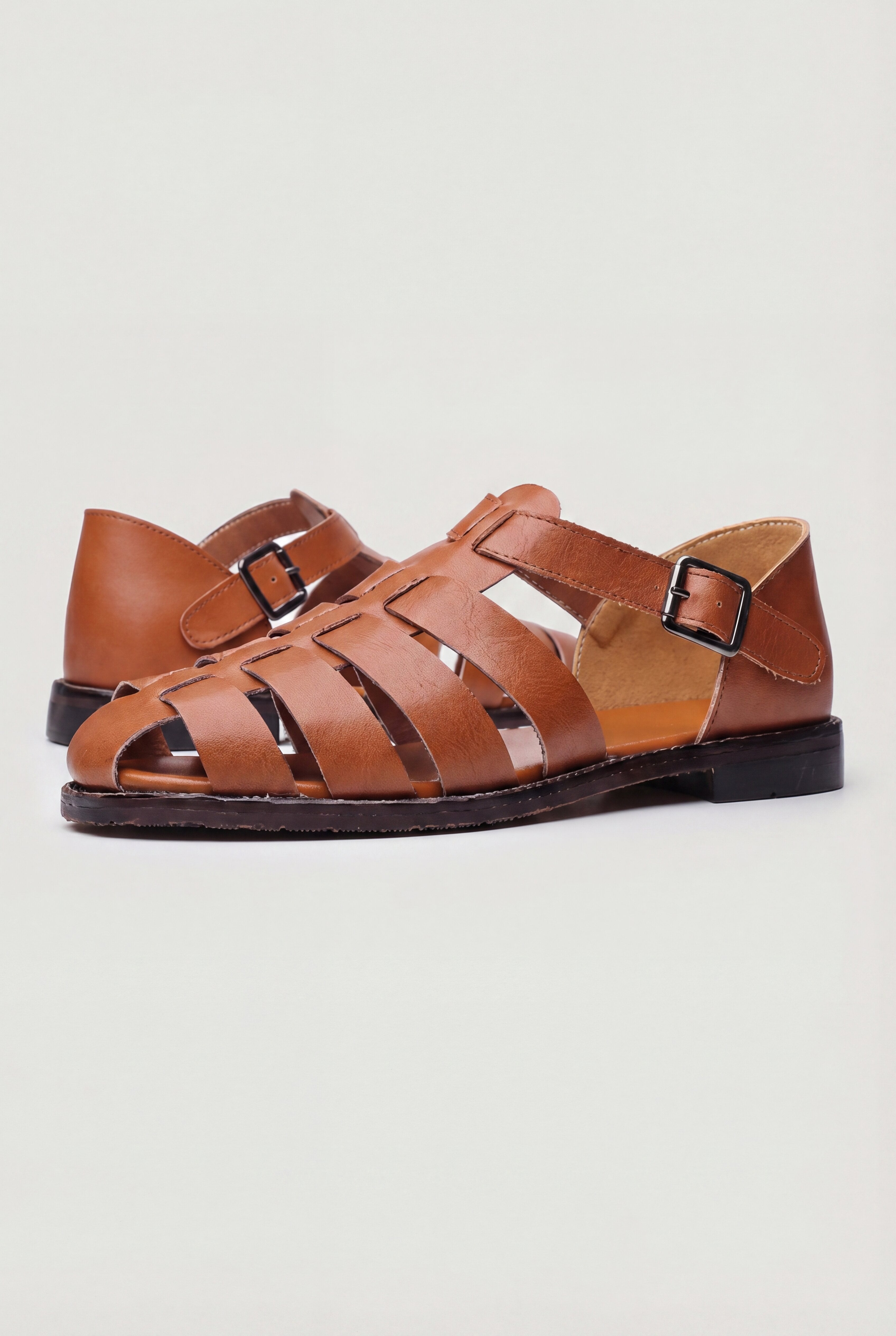 EDOM STRIDE SANDALS - BROWN