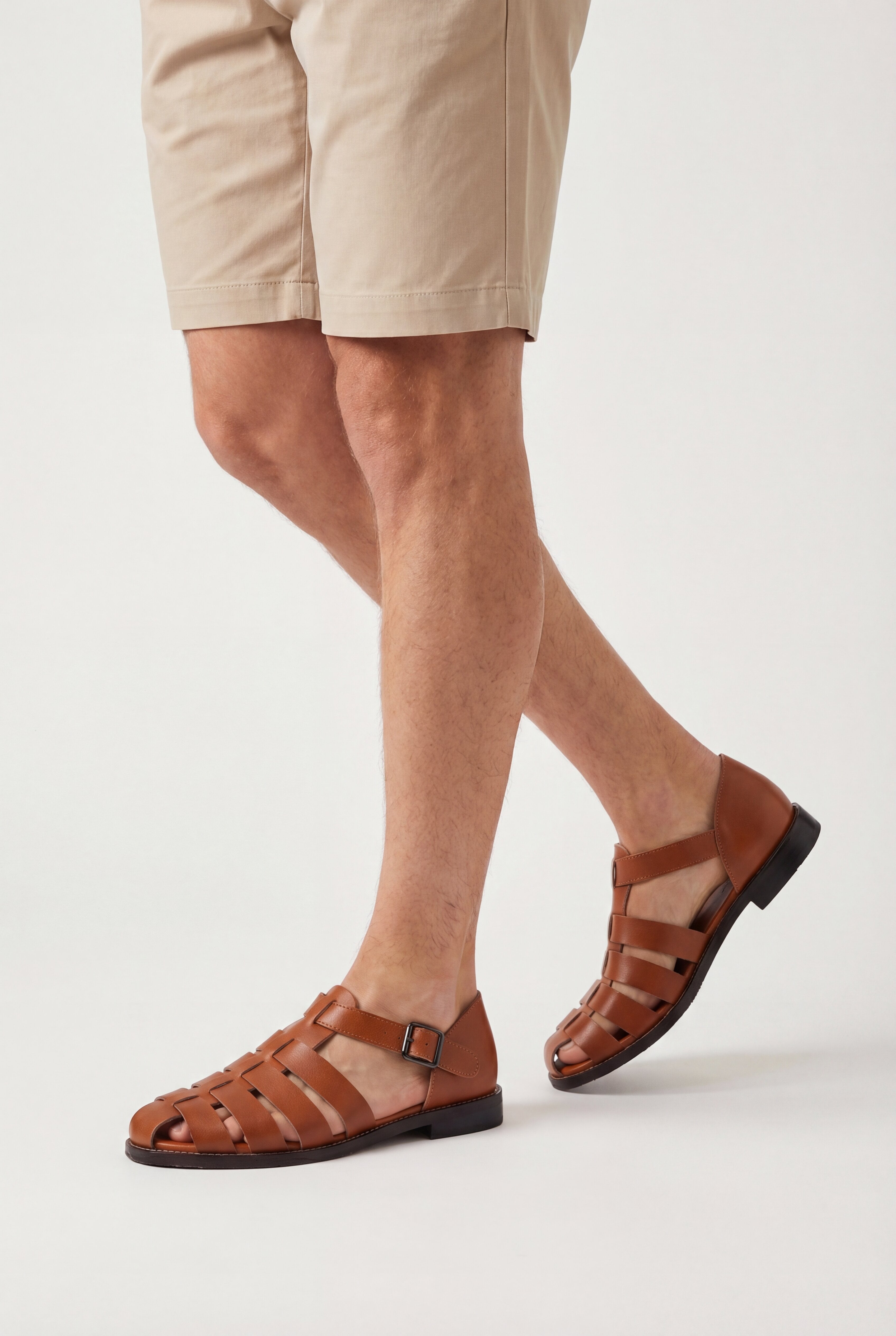 EDOM STRIDE SANDALS - BROWN