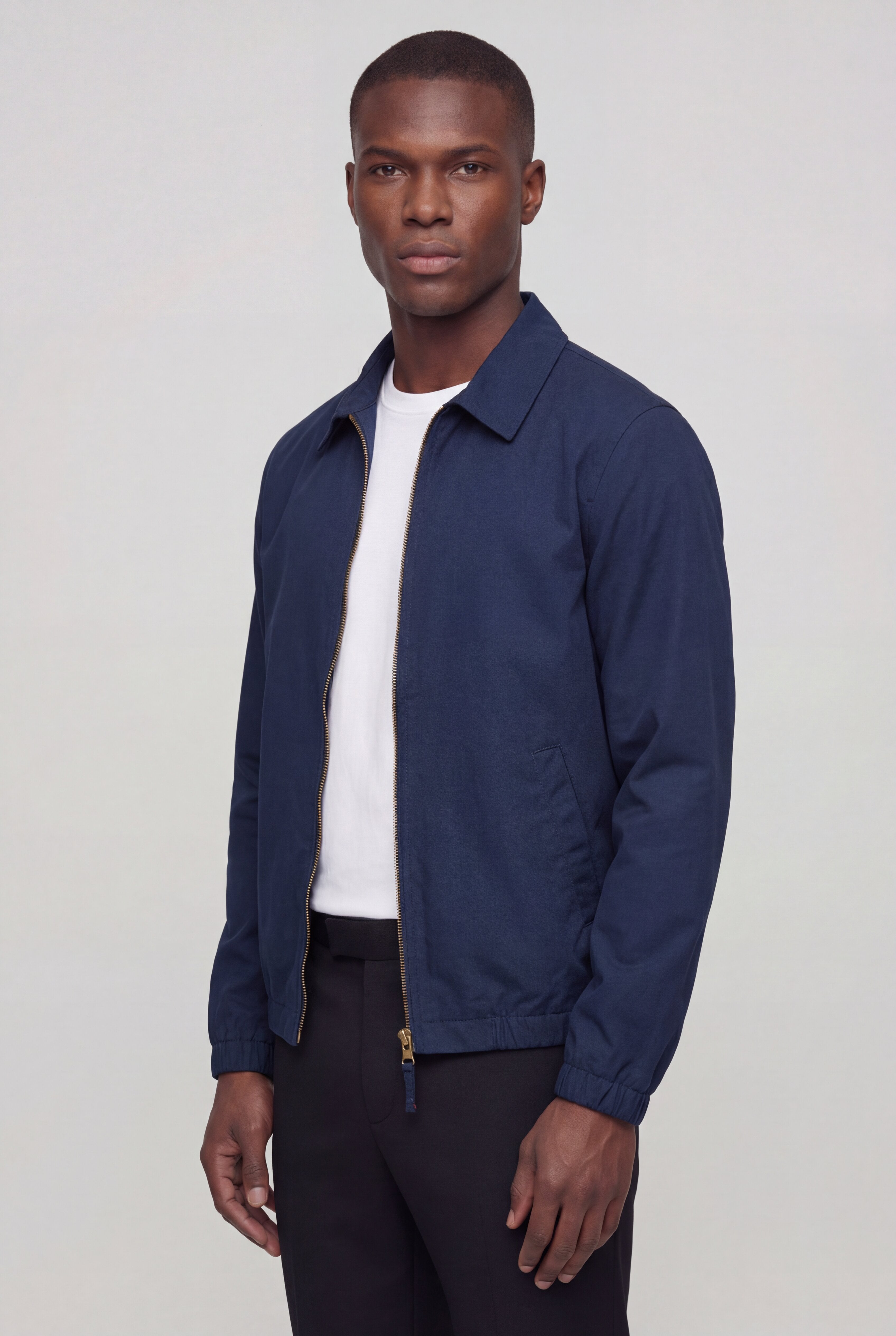 ELDRIC LIGHTWEIGHT FULL-ZIP JACKET – NAVY