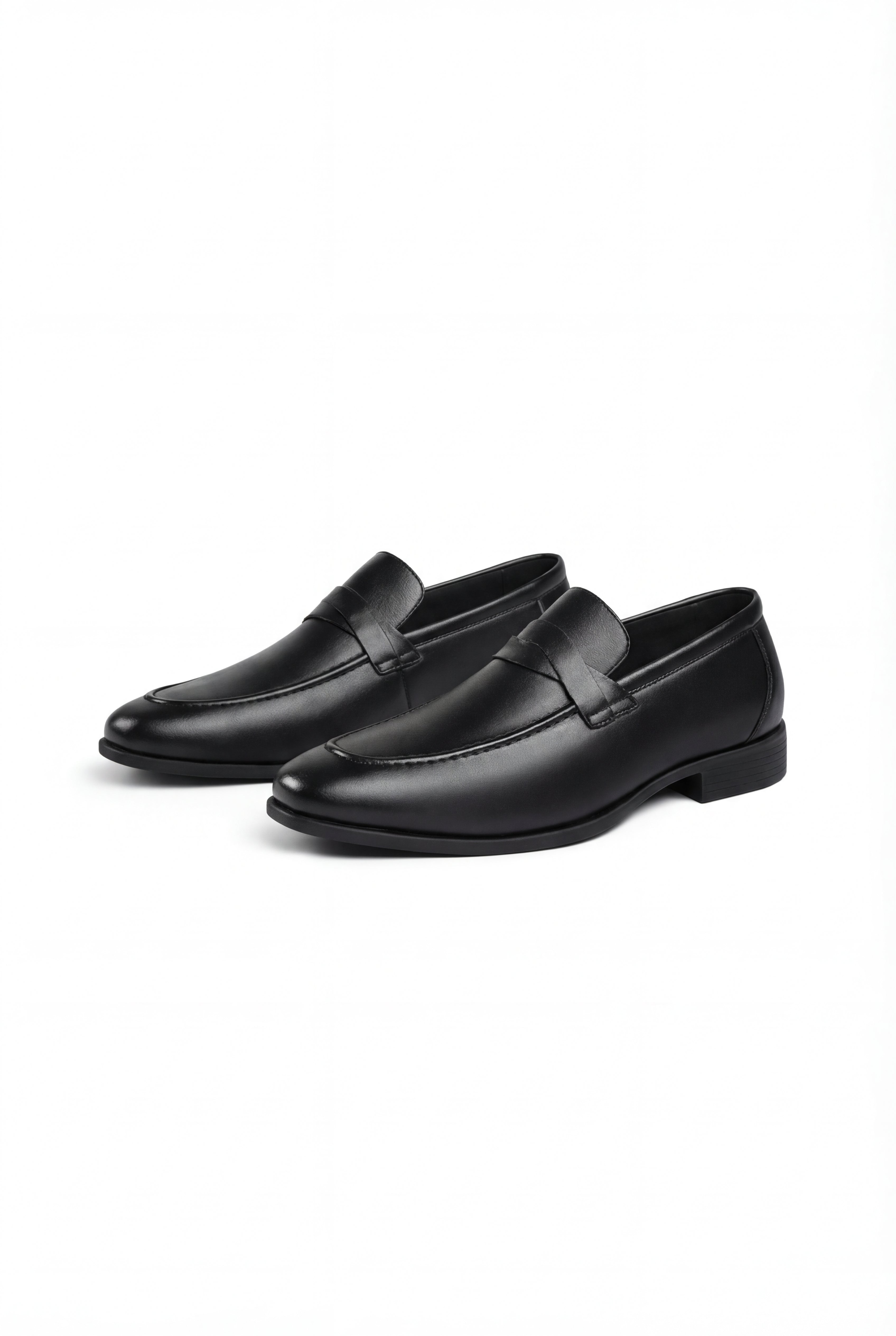 ELVANI SLIP-ON LOAFERS – BLACK
