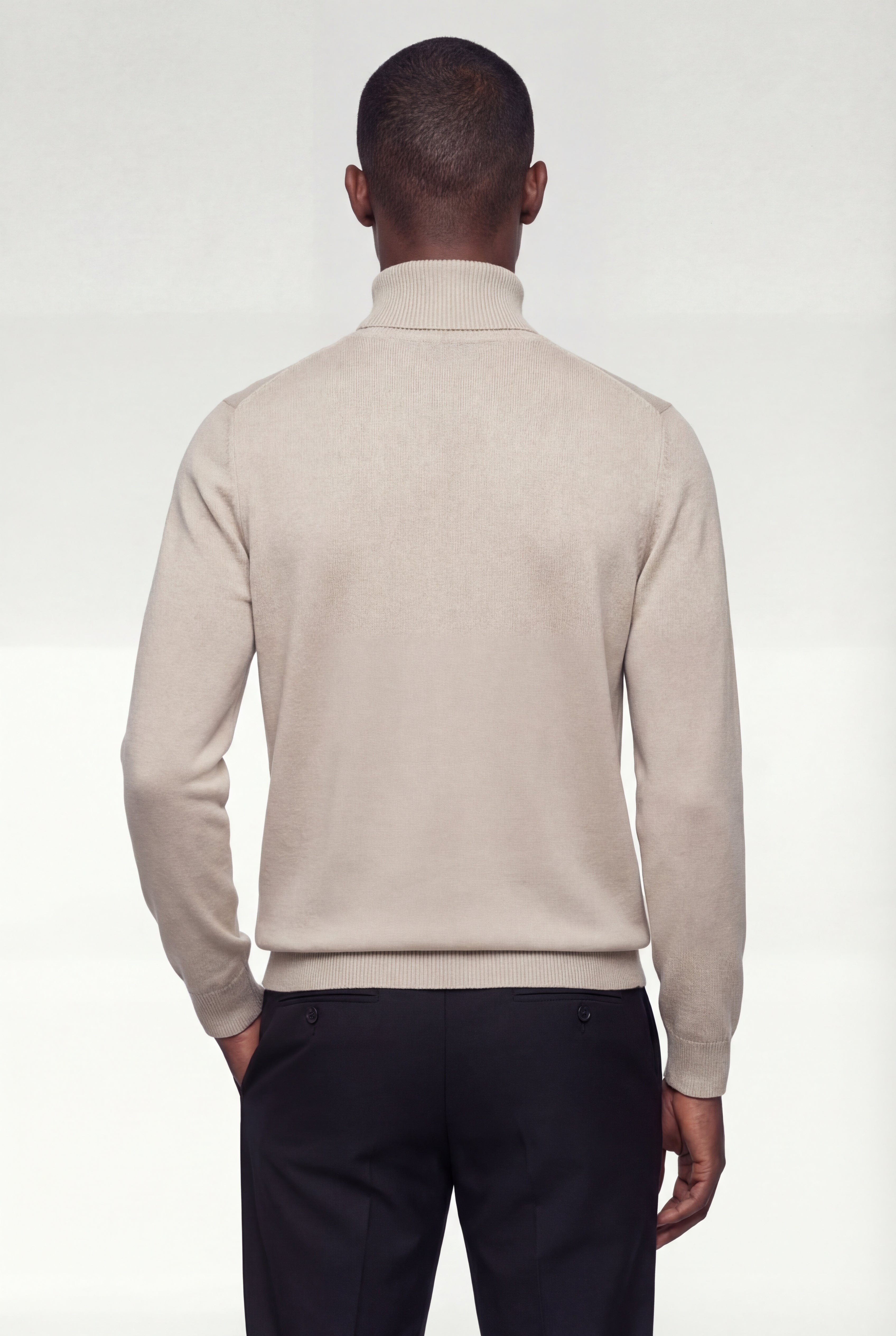 ELVAREN TURTLENECK SWEATER – KHAKI
