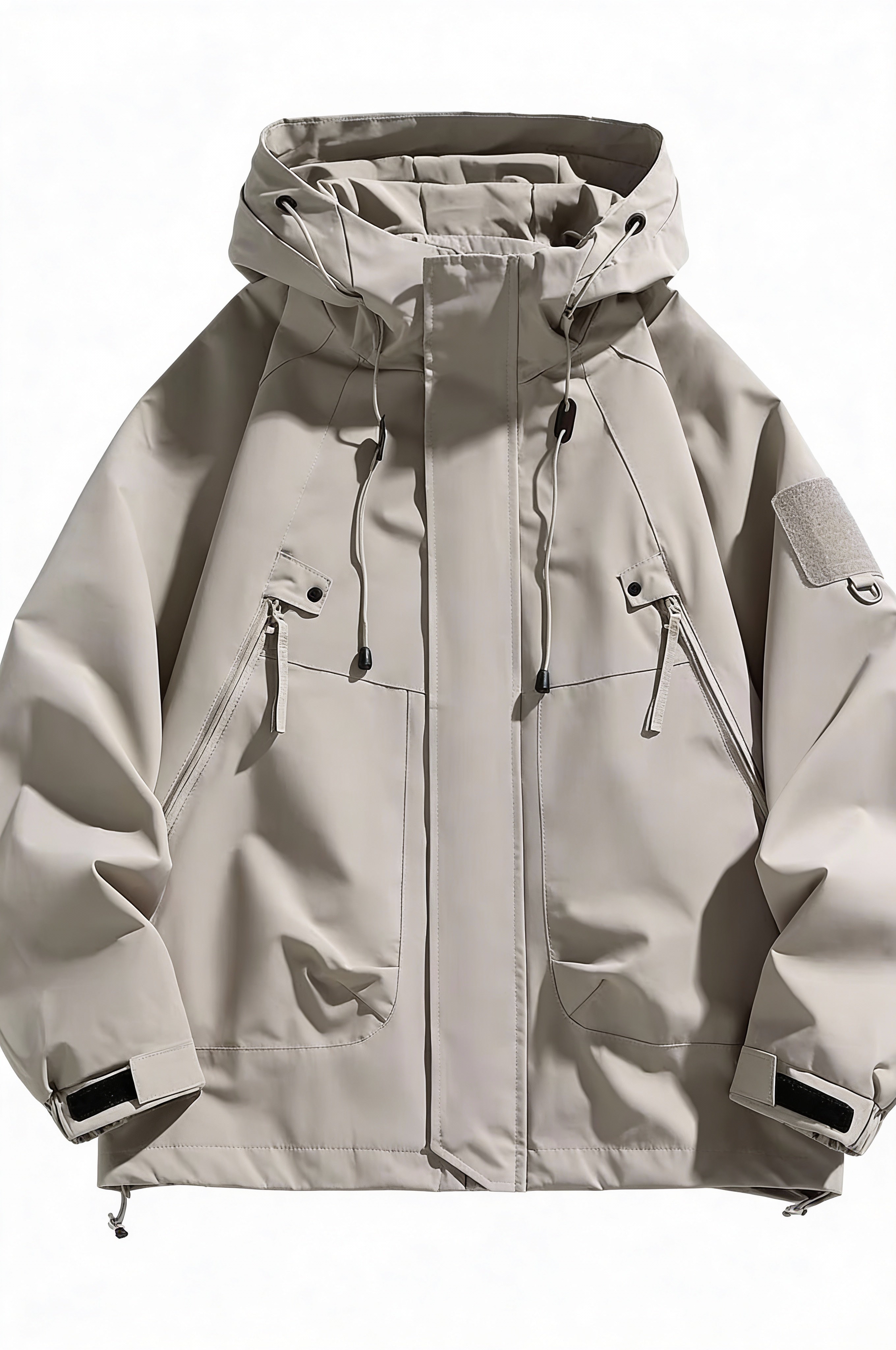 HALDEN WINDBREAKER JACKET - GRAY