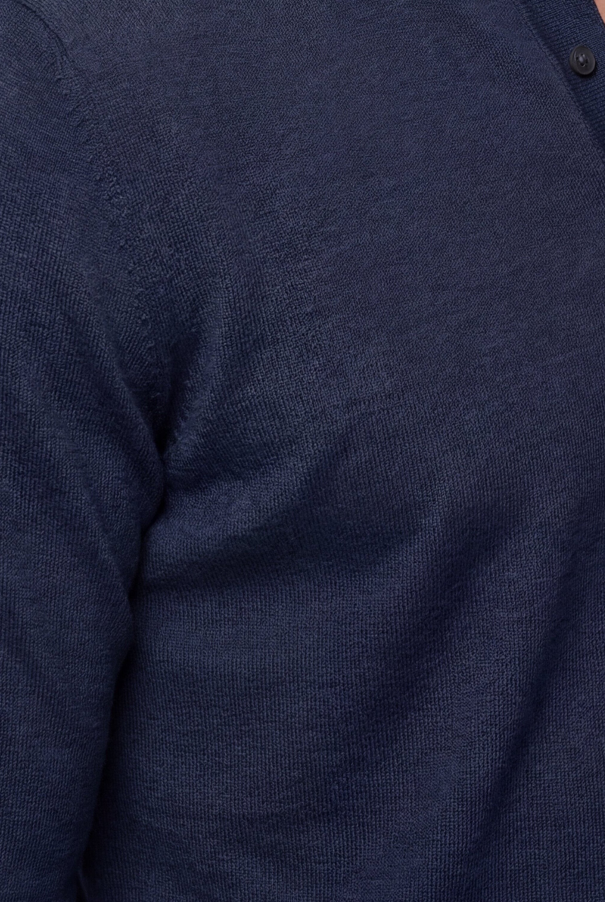 KARVEN KNIT PULLOVER – NAVY