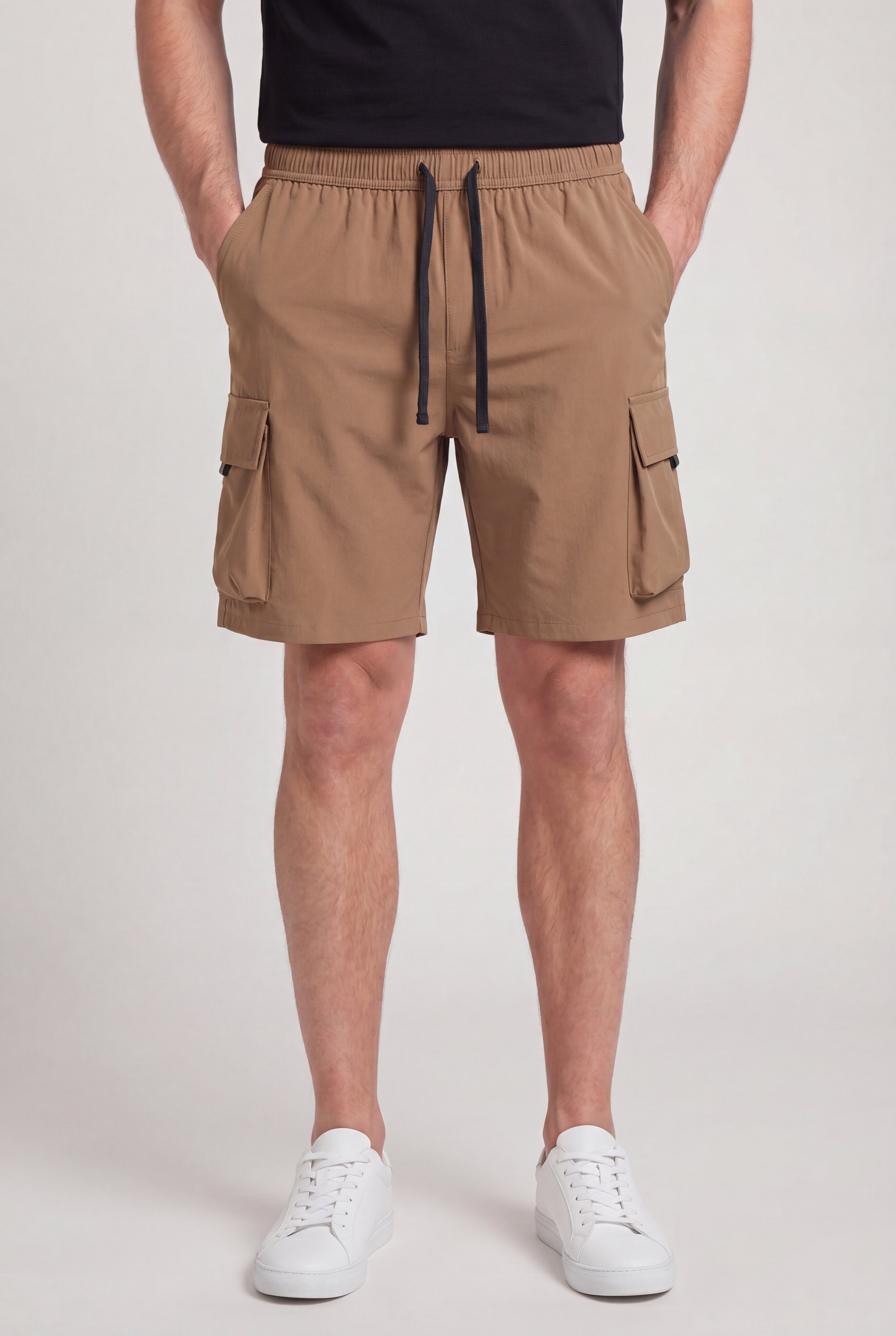 KYNTRAX CARGO SHORTS – BROWN