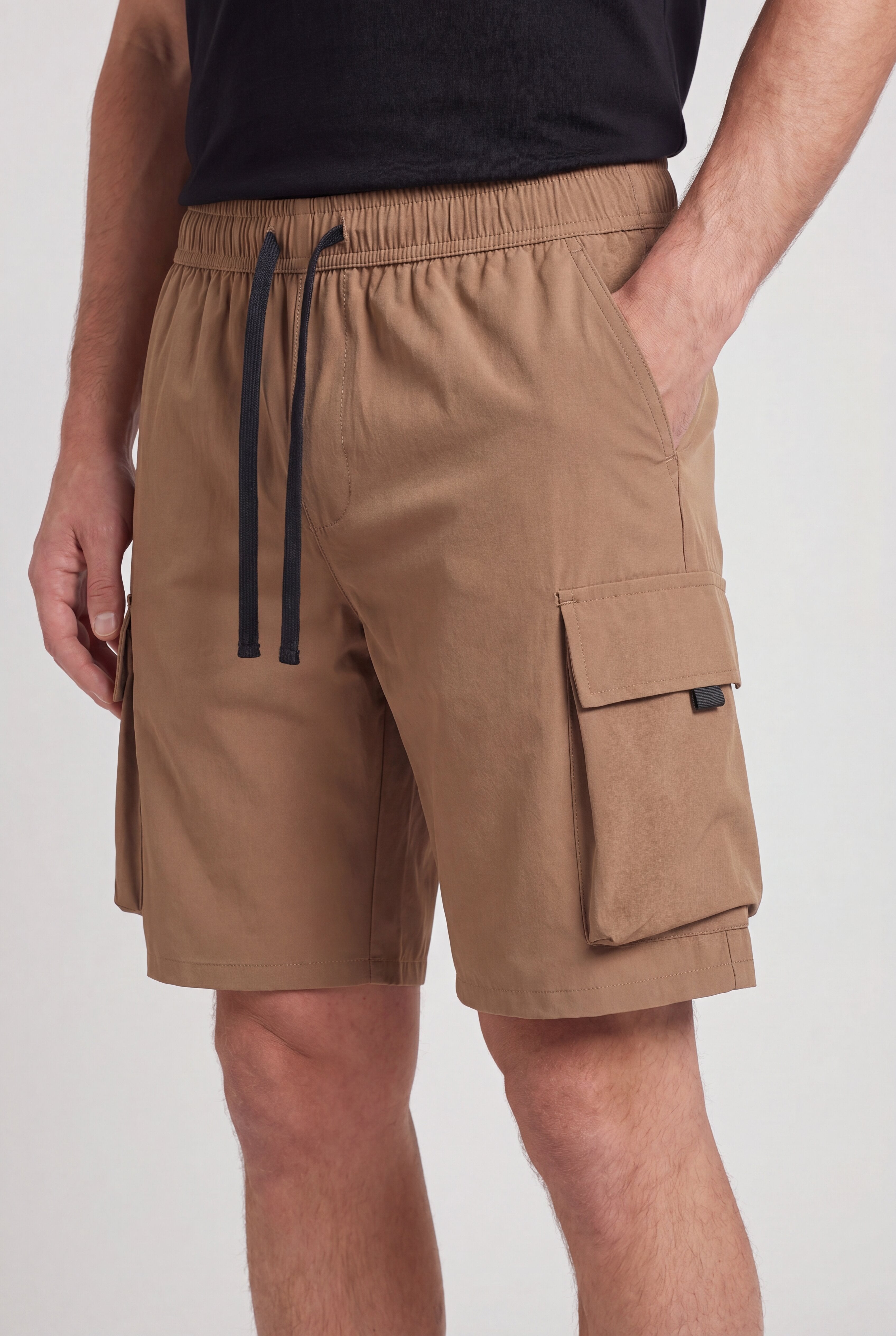 KYNTRAX CARGO SHORTS – BROWN