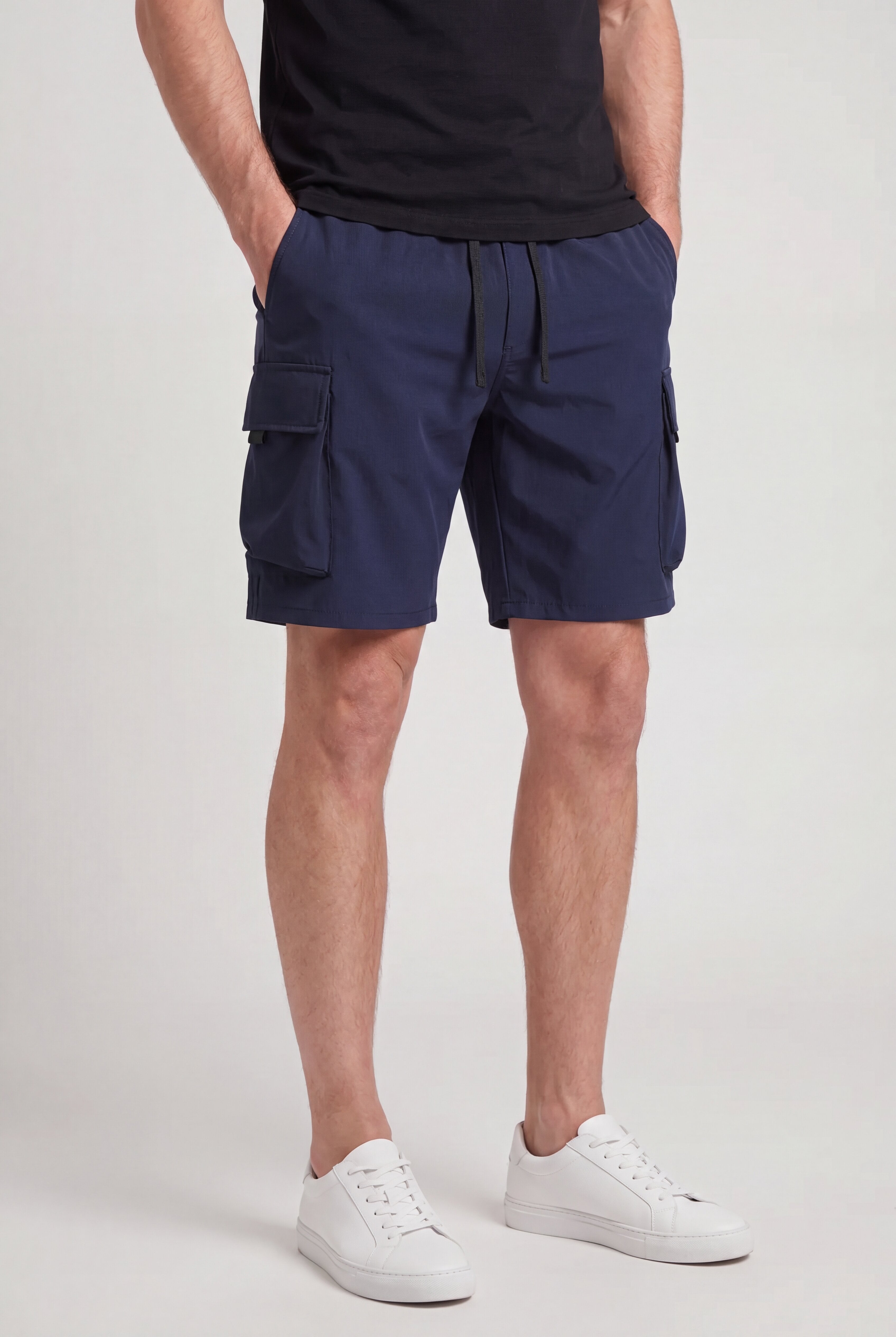 KYNTRAX CARGO SHORTS – NAVY