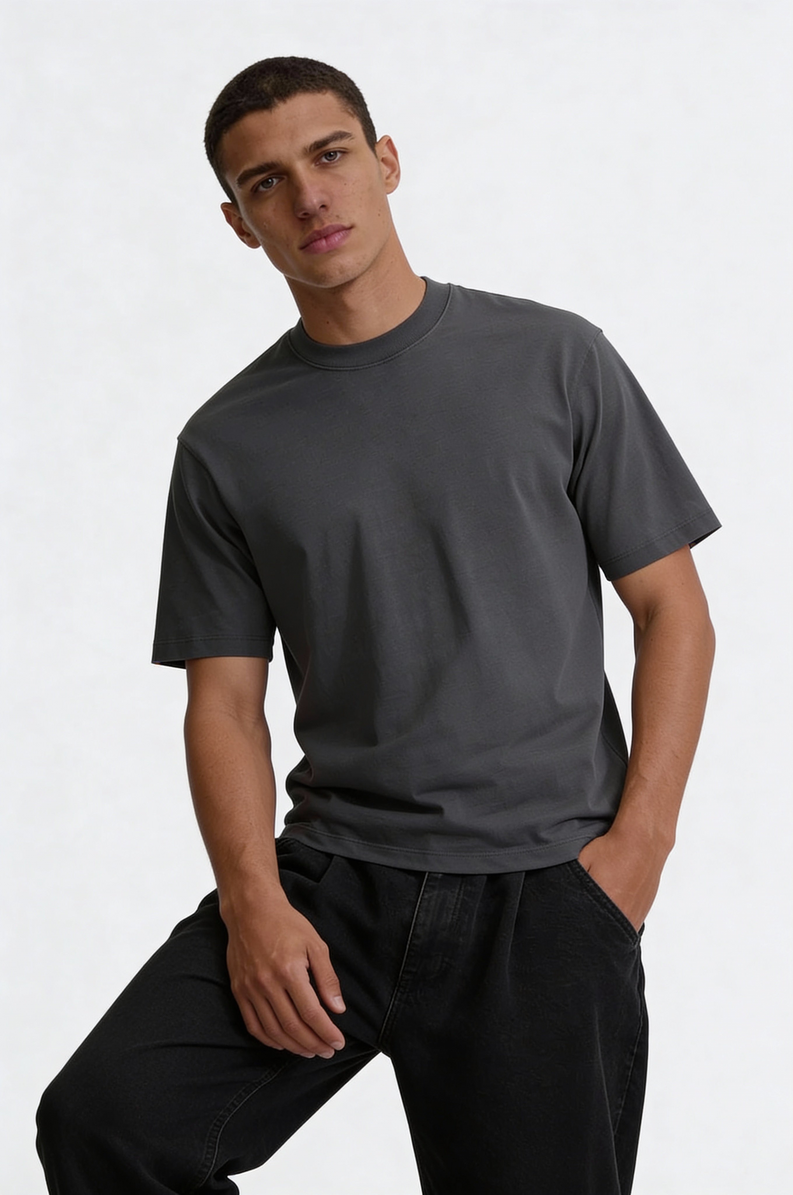 LORWICK CLASSIC TEE – GRAY