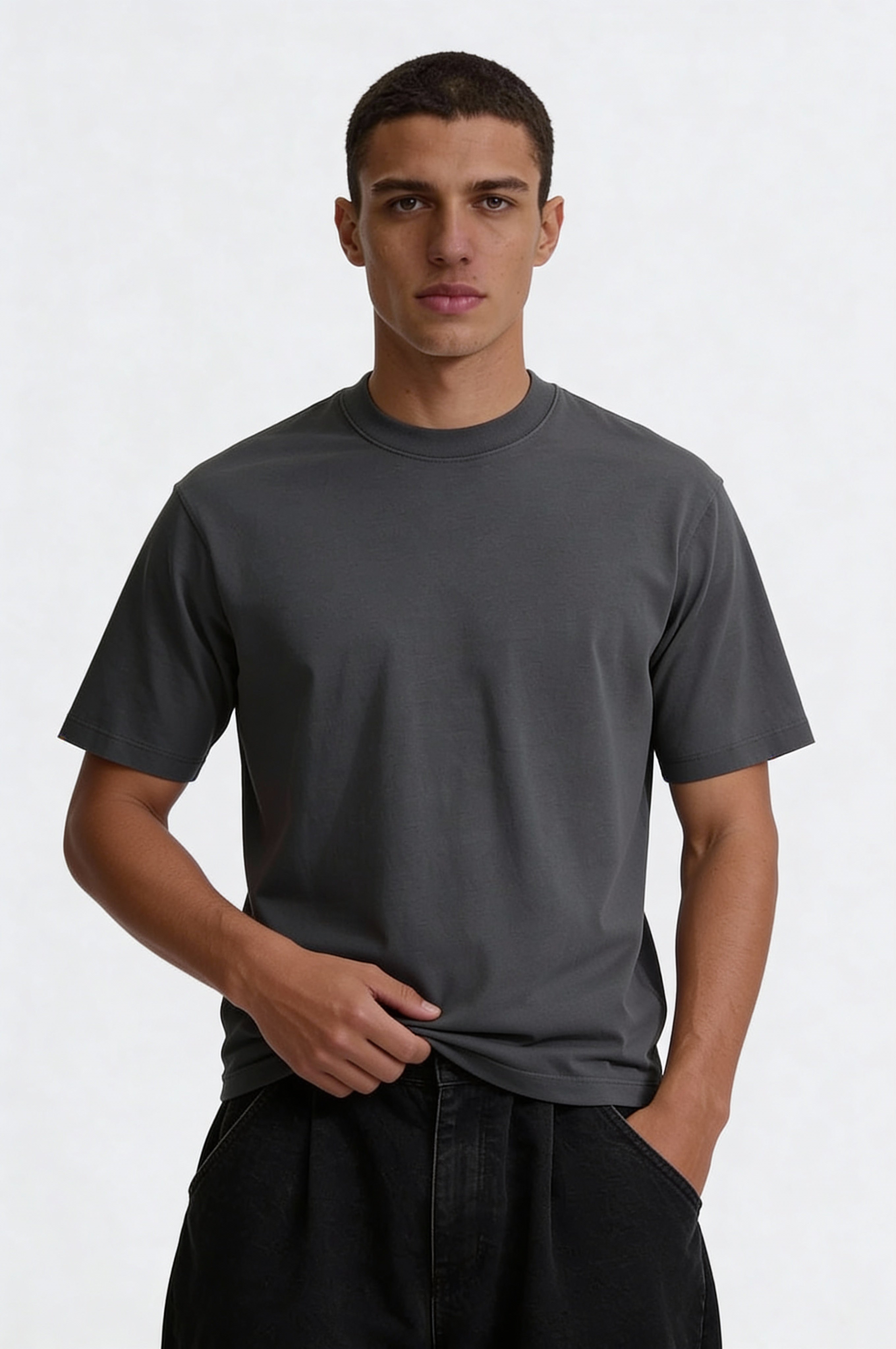 LORWICK CLASSIC TEE – GRAY