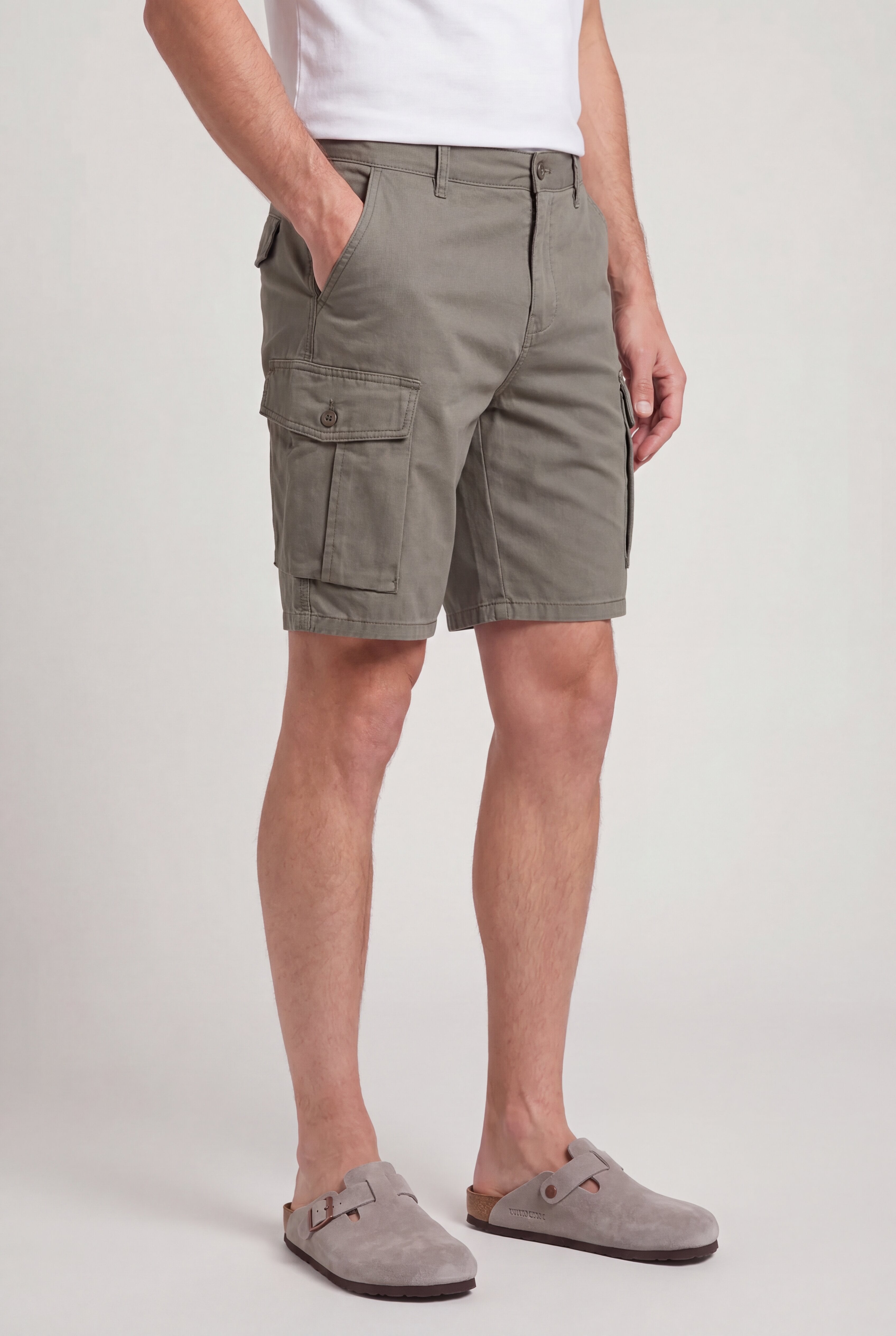 LYVANO CARGO SHORTS – GREEN