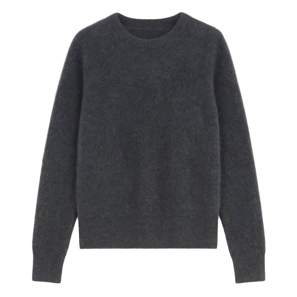 MERINOVA WOOL SWEATER - GRAY