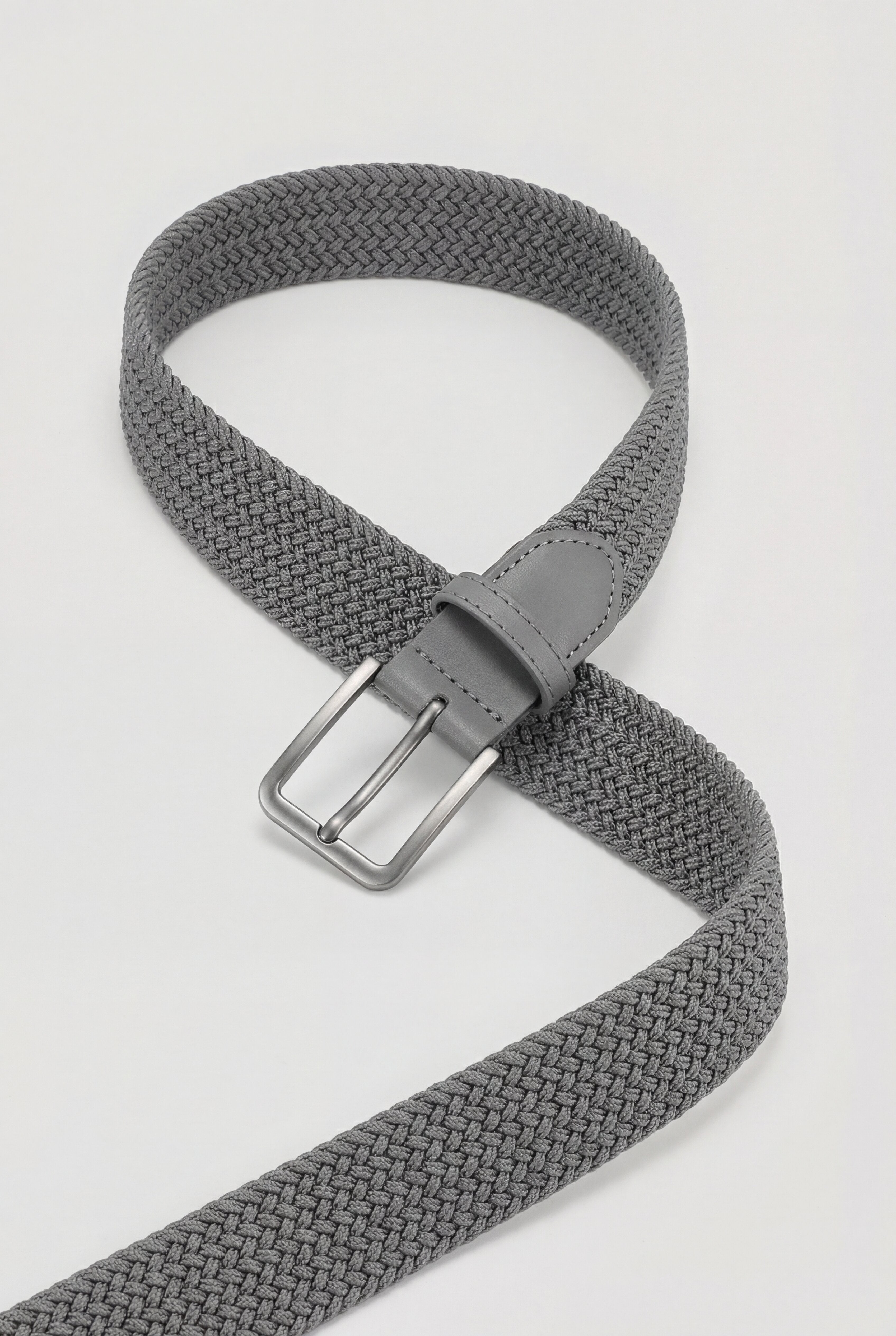 NOREX BRAIDED BELT – GRAY