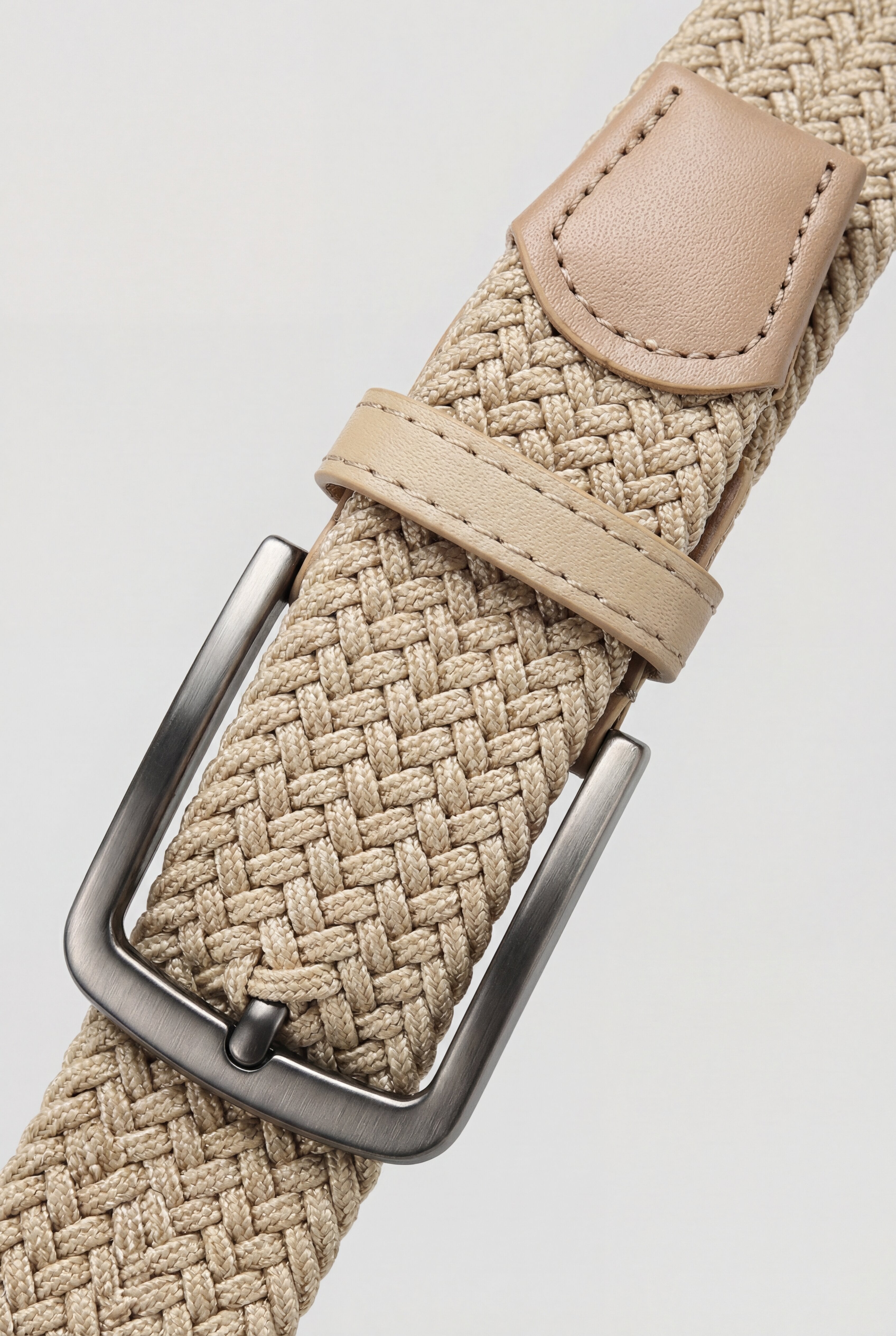 NOREX BRAIDED BELT – KHAKI
