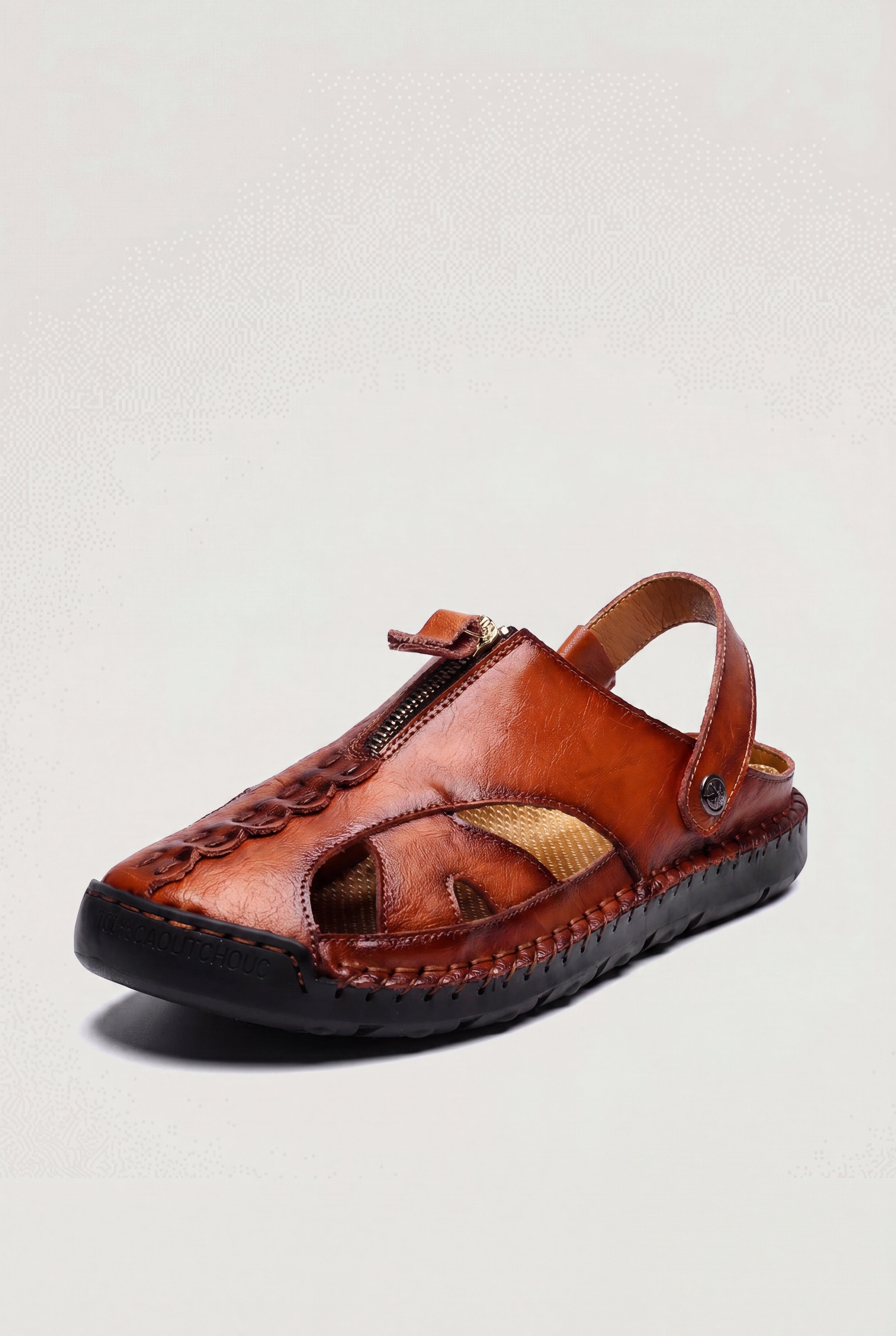 ORVANO CASUAL SANDALS – BROWN