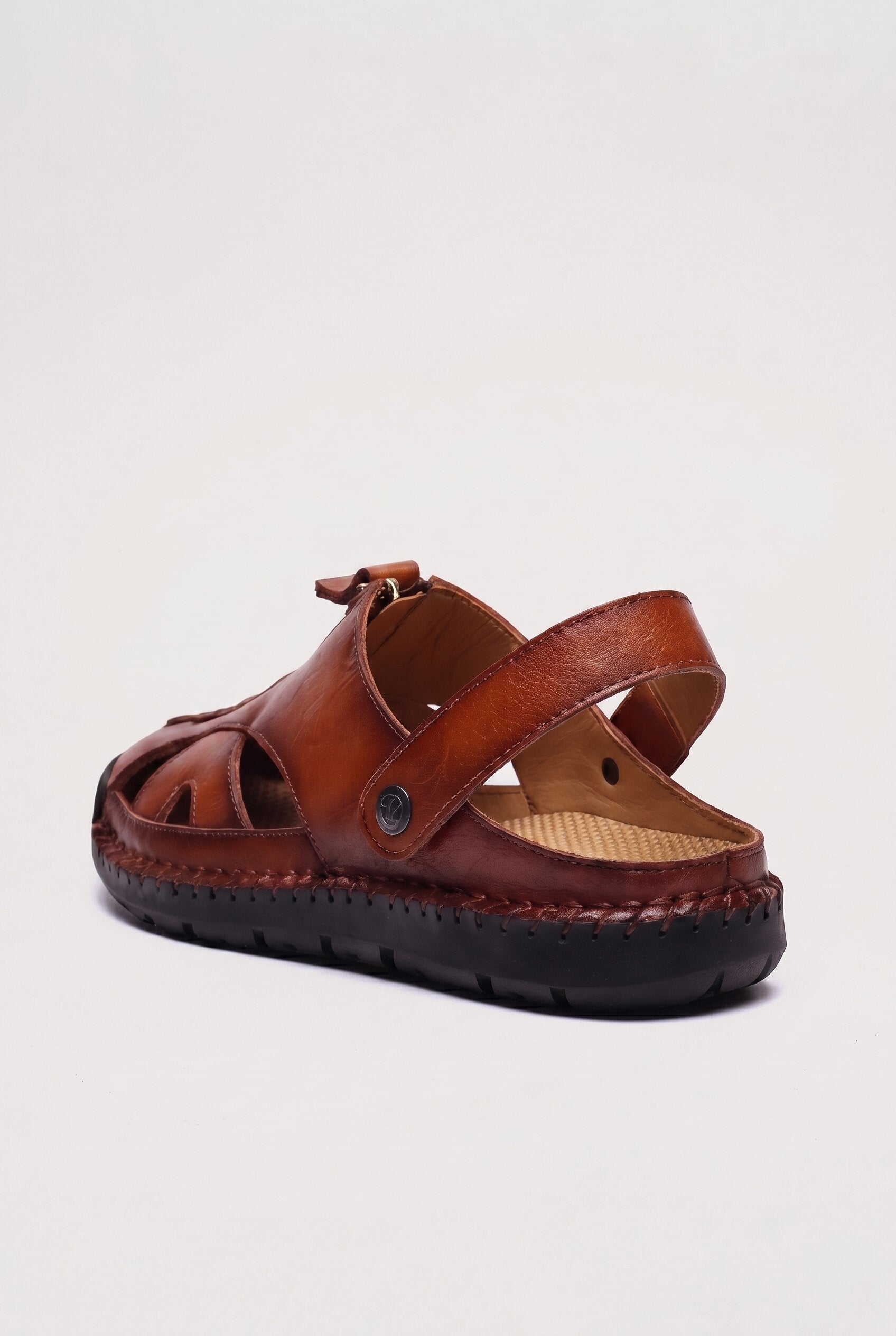 ORVANO CASUAL SANDALS – BROWN