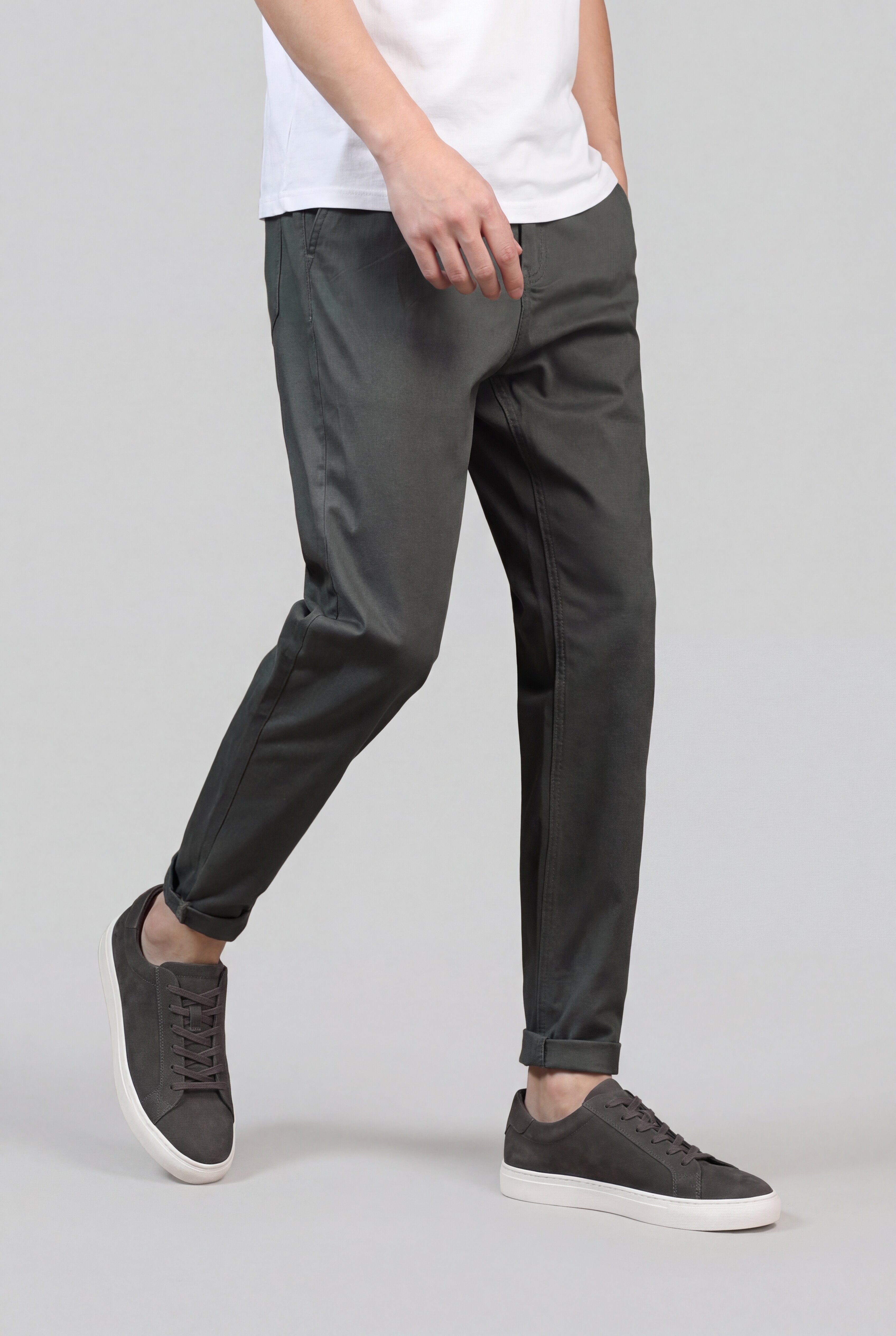 RELVIN HARLAN CASUAL PANTS – ARMY