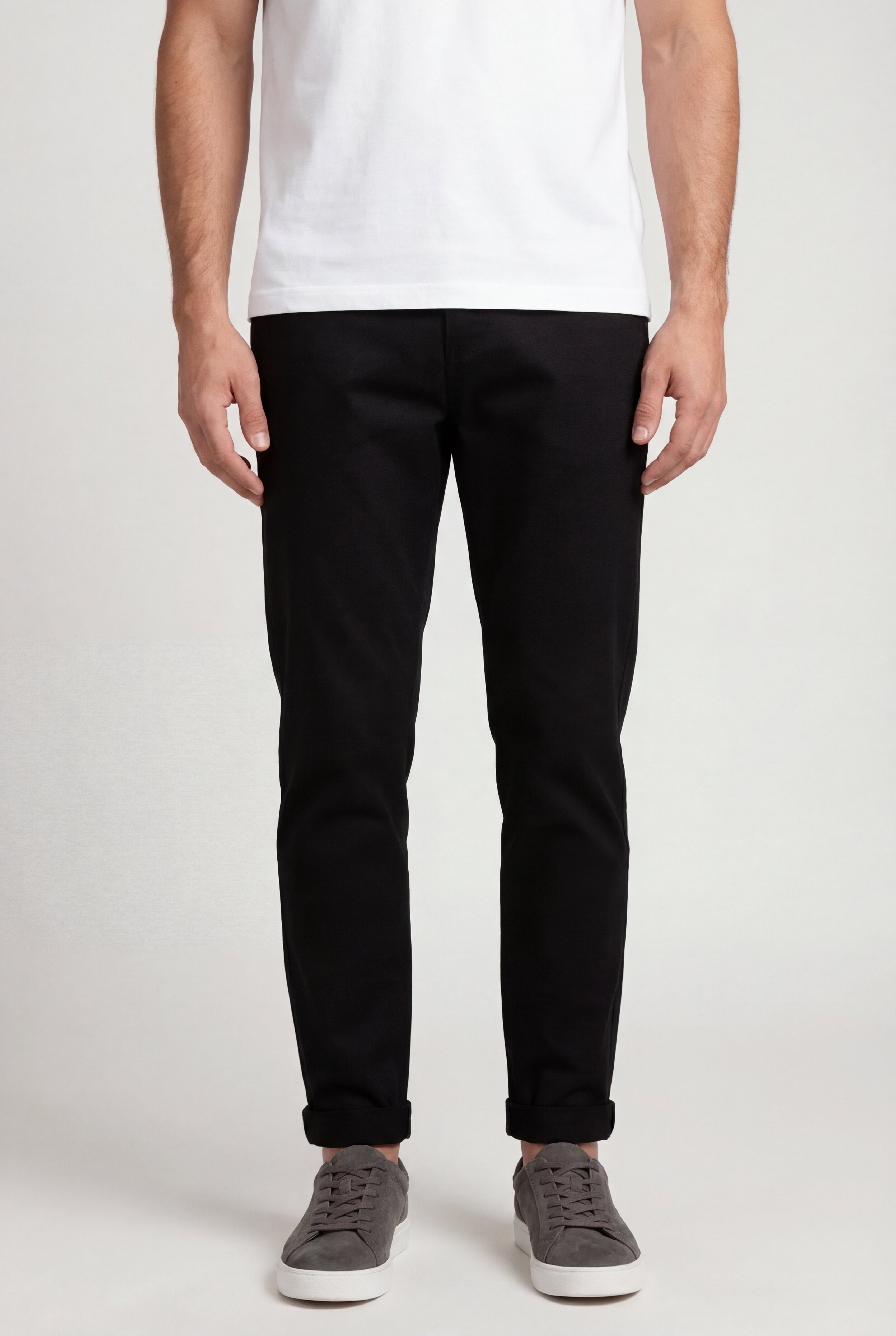 RELVIN HARLAN CASUAL PANTS – BLACK