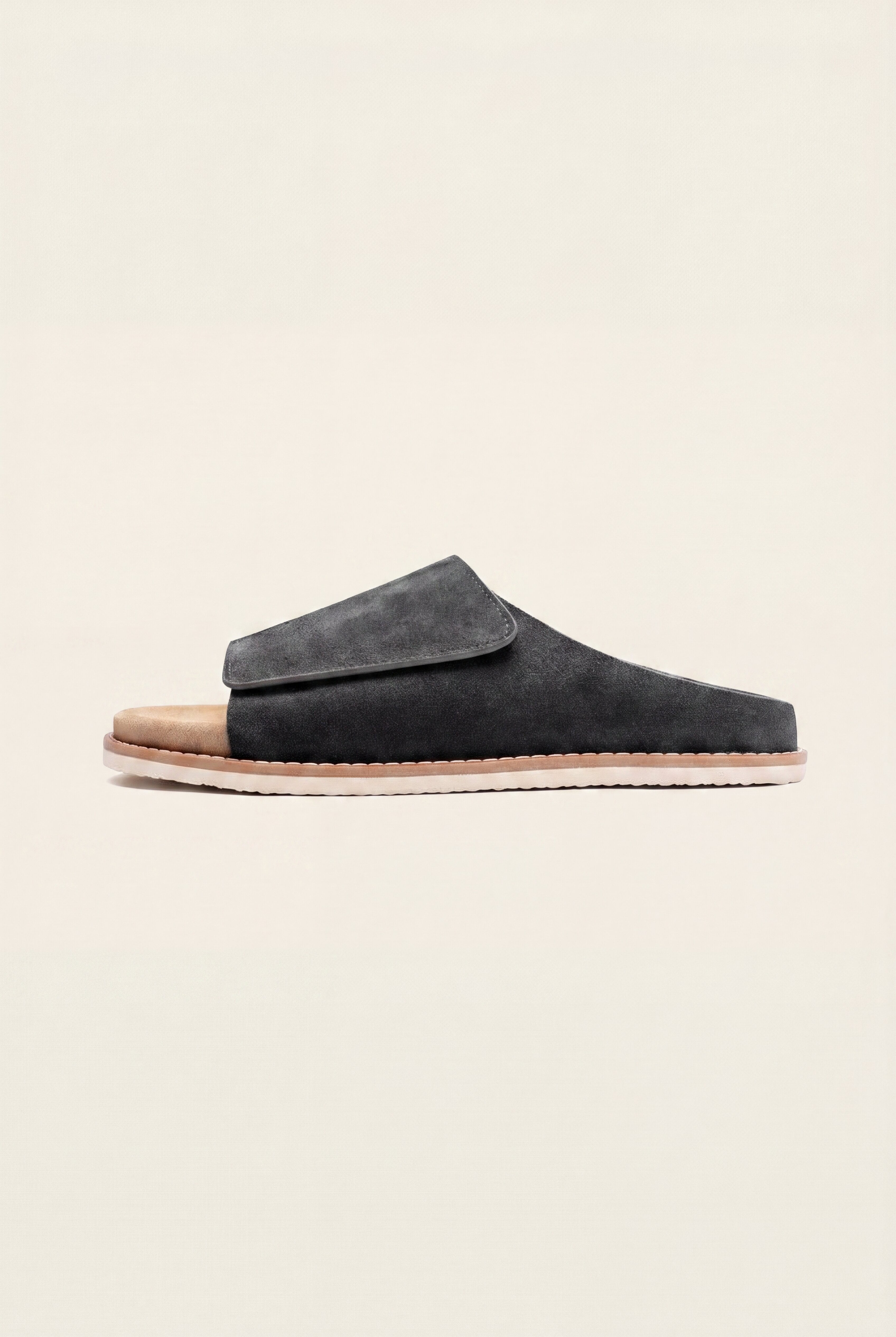 ROVENTO SLIDE SANDALS – BLACK