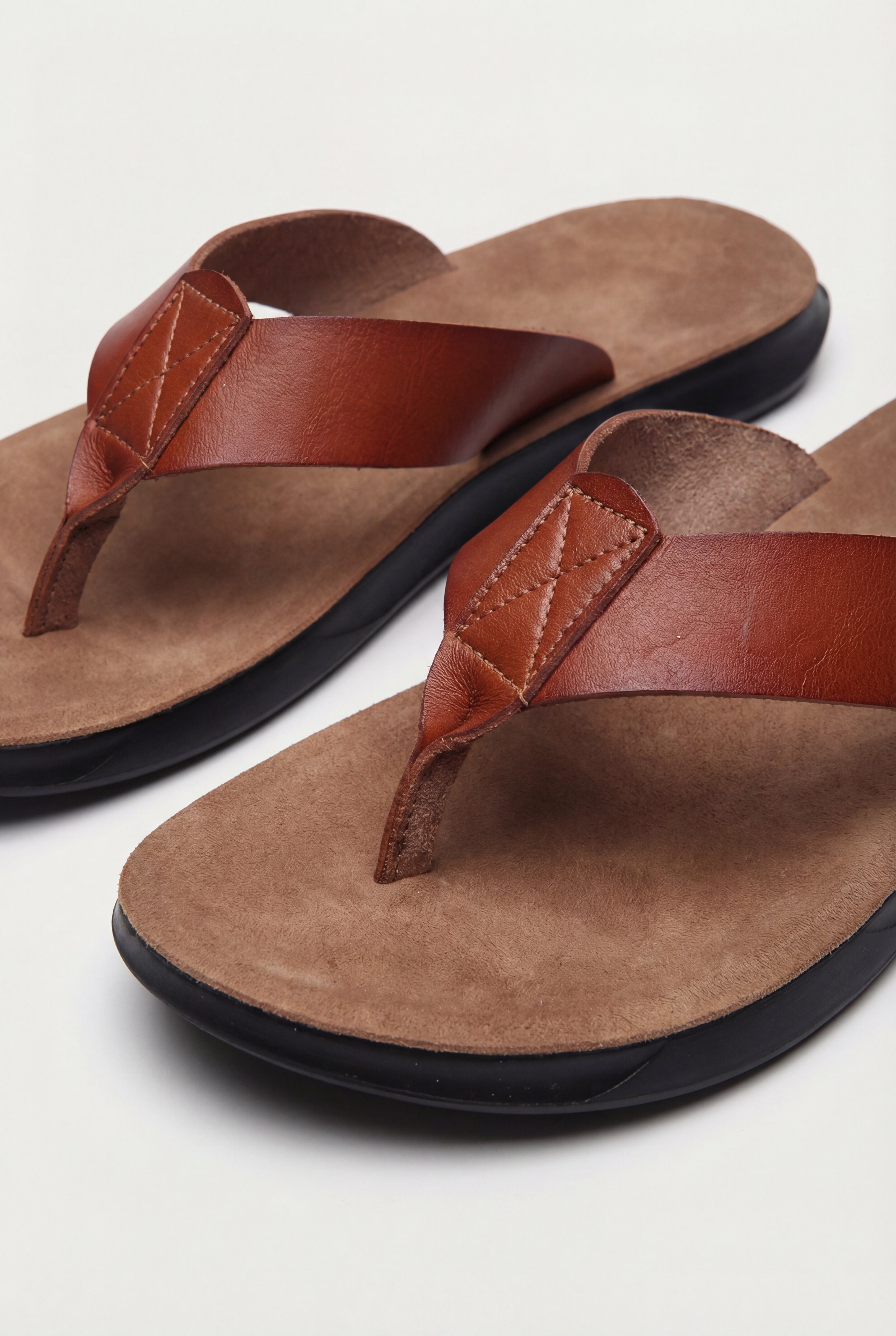 RVAN FLIP FLOPS - BROWN